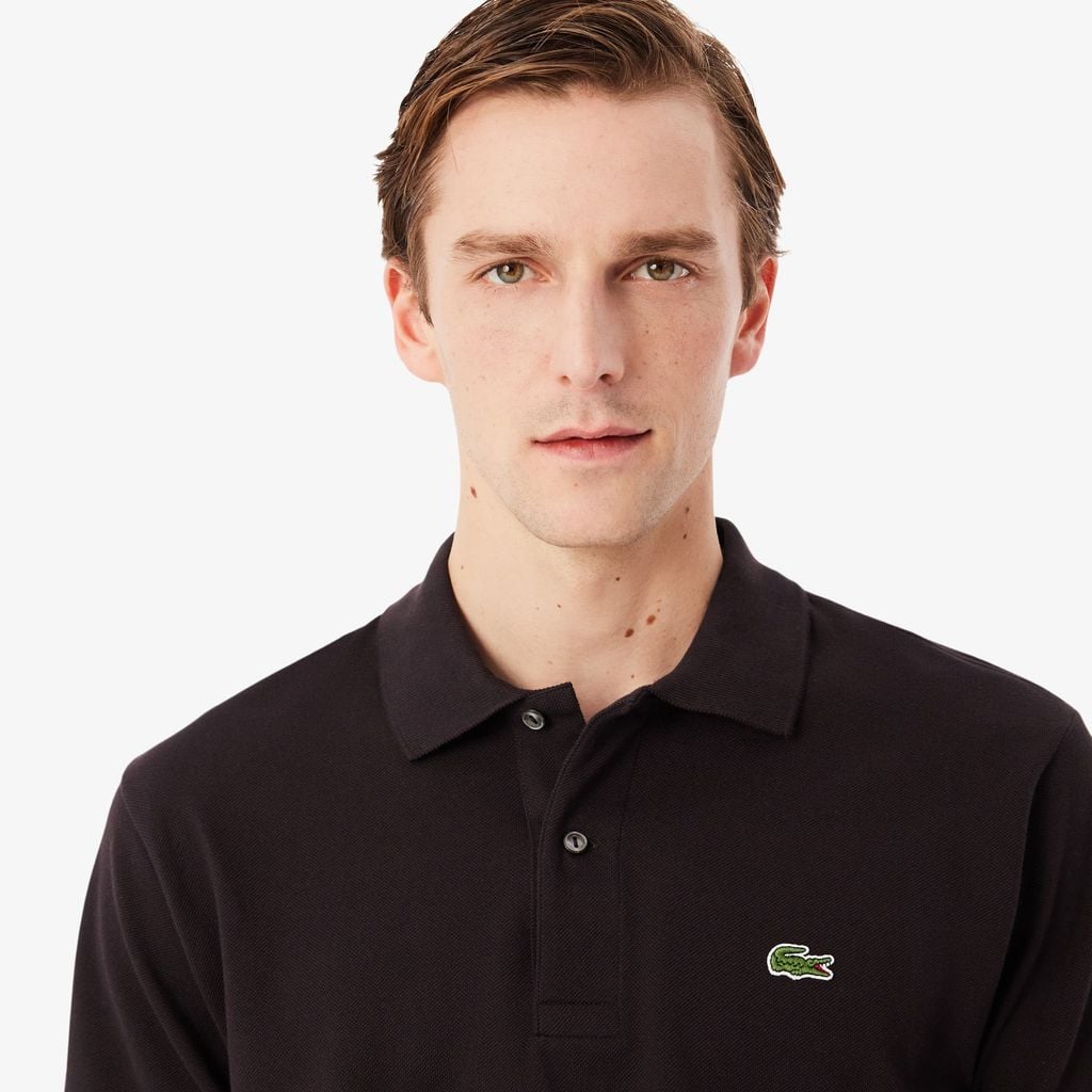 Áo Polo Lacoste Nam Piqué Dáng Rộng Dày Dặn