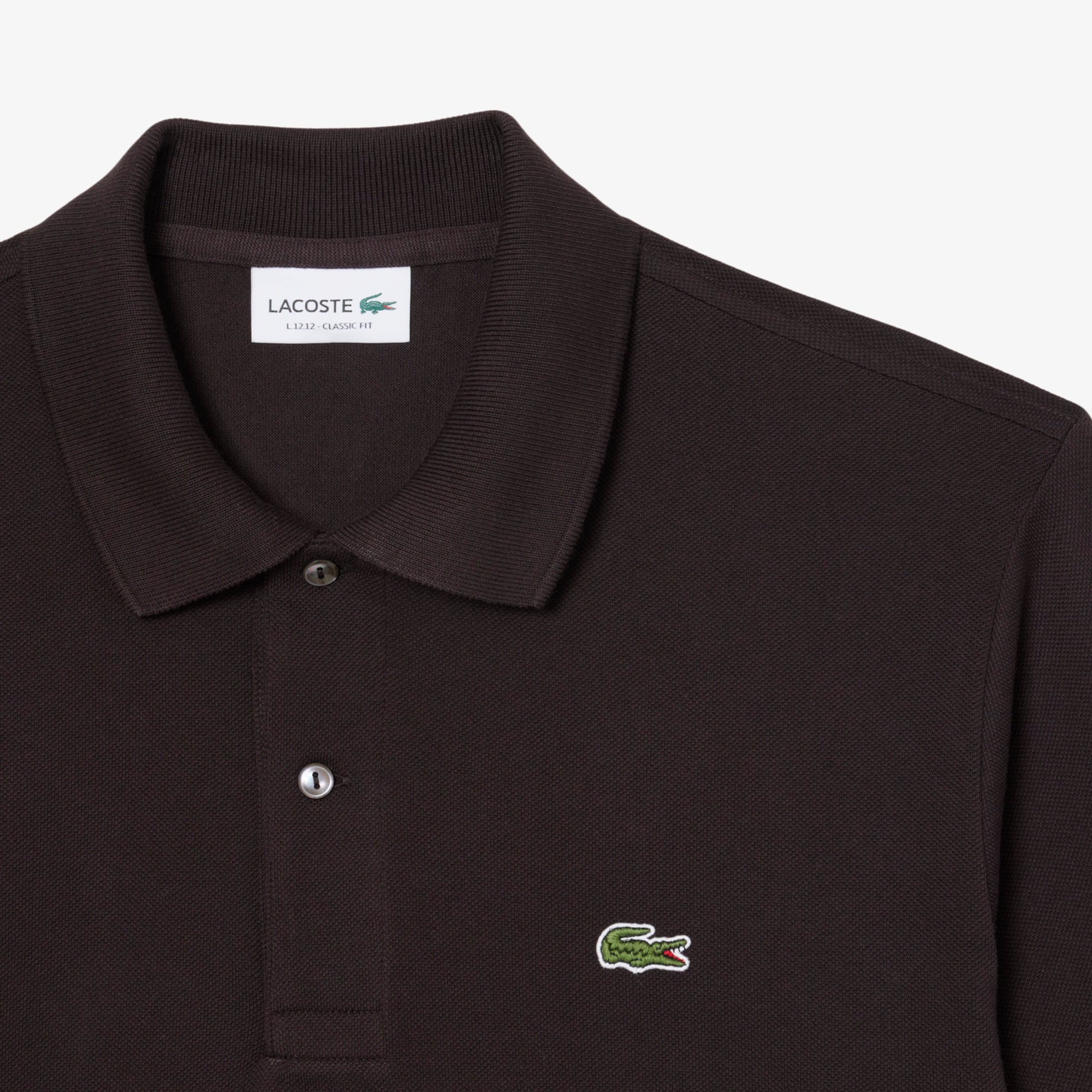 Áo Polo Lacoste Nam Piqué Dáng Rộng Dày Dặn