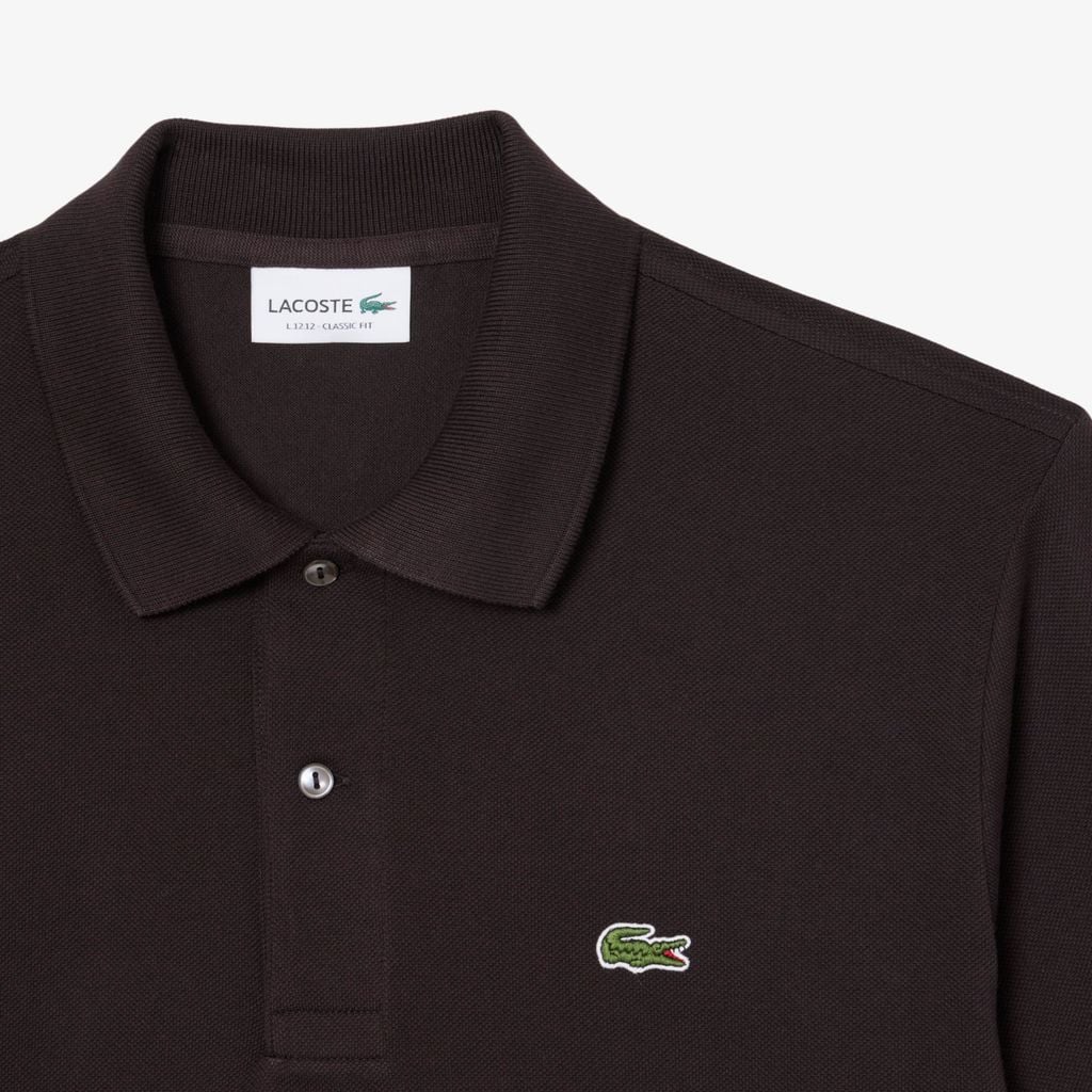 Áo Polo Lacoste Nam Piqué Dáng Rộng Dày Dặn