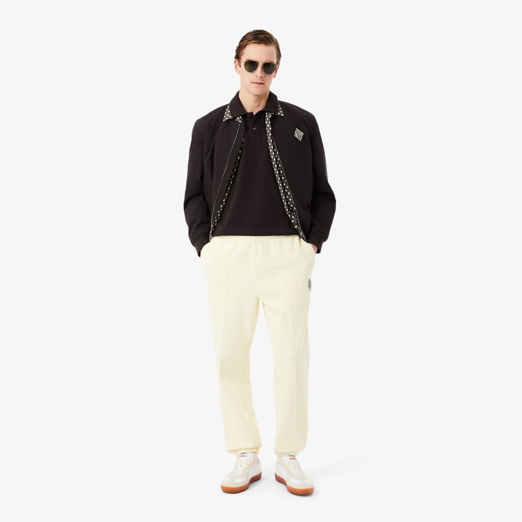 Áo Polo Lacoste Nam Piqué Dáng Rộng Dày Dặn