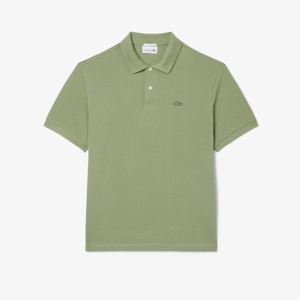 Áo Polo Lacoste Nam Piqué Dáng Rộng Dày Dặn