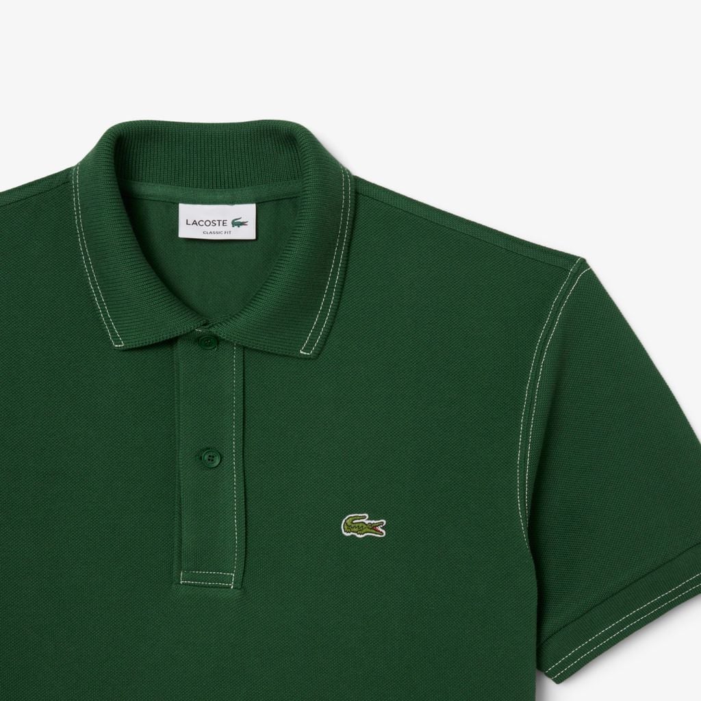 Áo Polo Lacoste Nam Dáng Cổ Điển Chất Liệu Petit Piqué L.12.12