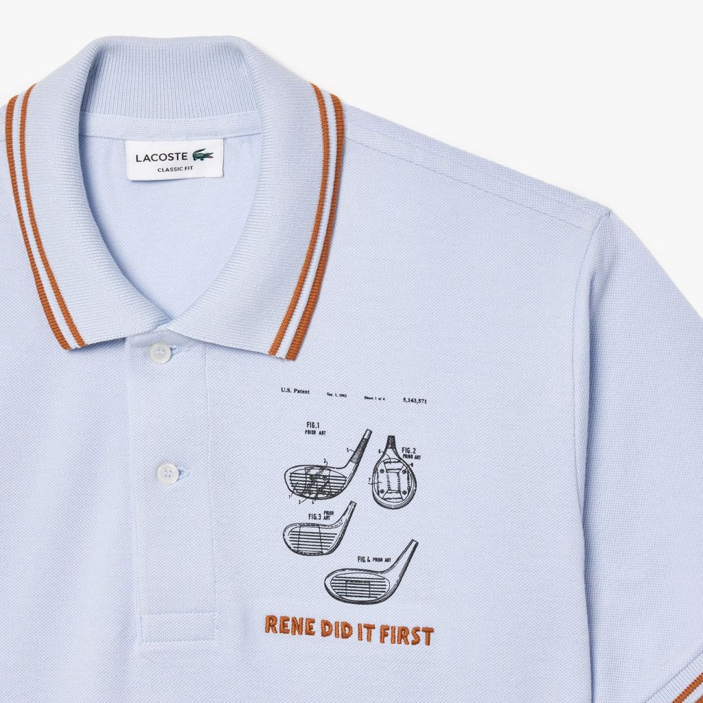 Áo Polo Lacoste Nam L.12.12 Dáng Cổ Điển Chất Liệu Petit Piqué