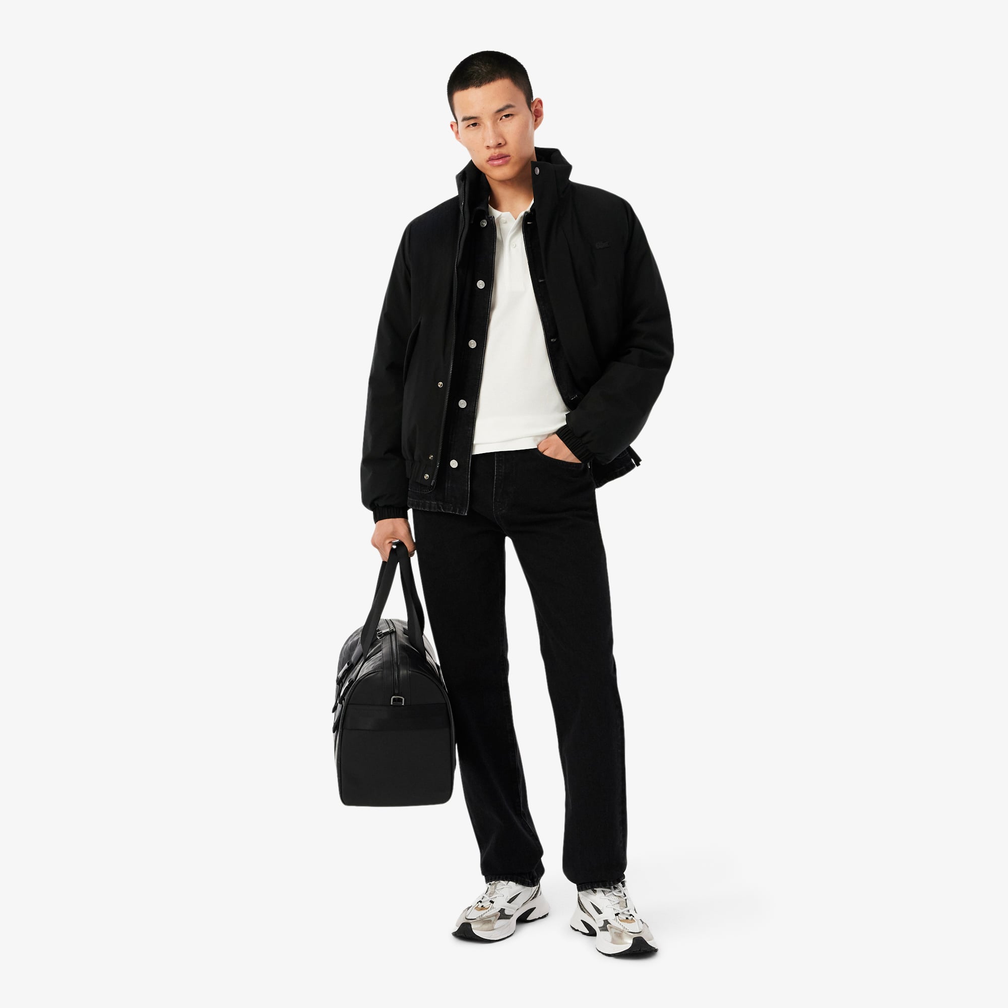 Áo Polo Lacoste Nam Dáng Cổ Điển Có Huy Hiệu Petit Piqué Fit