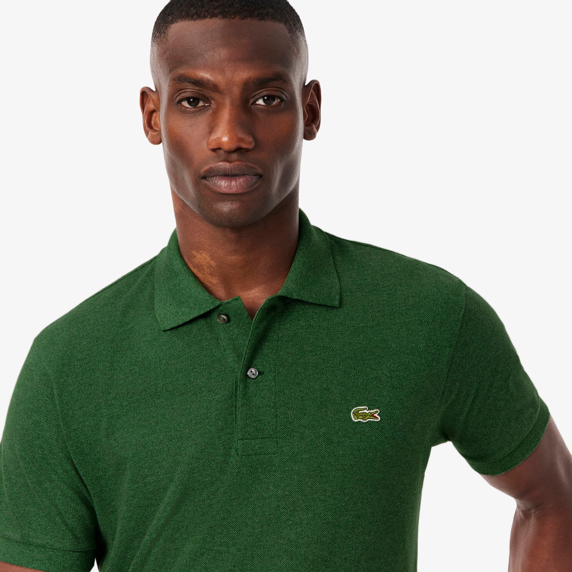 Áo Polo Lacoste Nam L.12.12 Dáng Cổ Điển Chất Liệu Piqué Dày