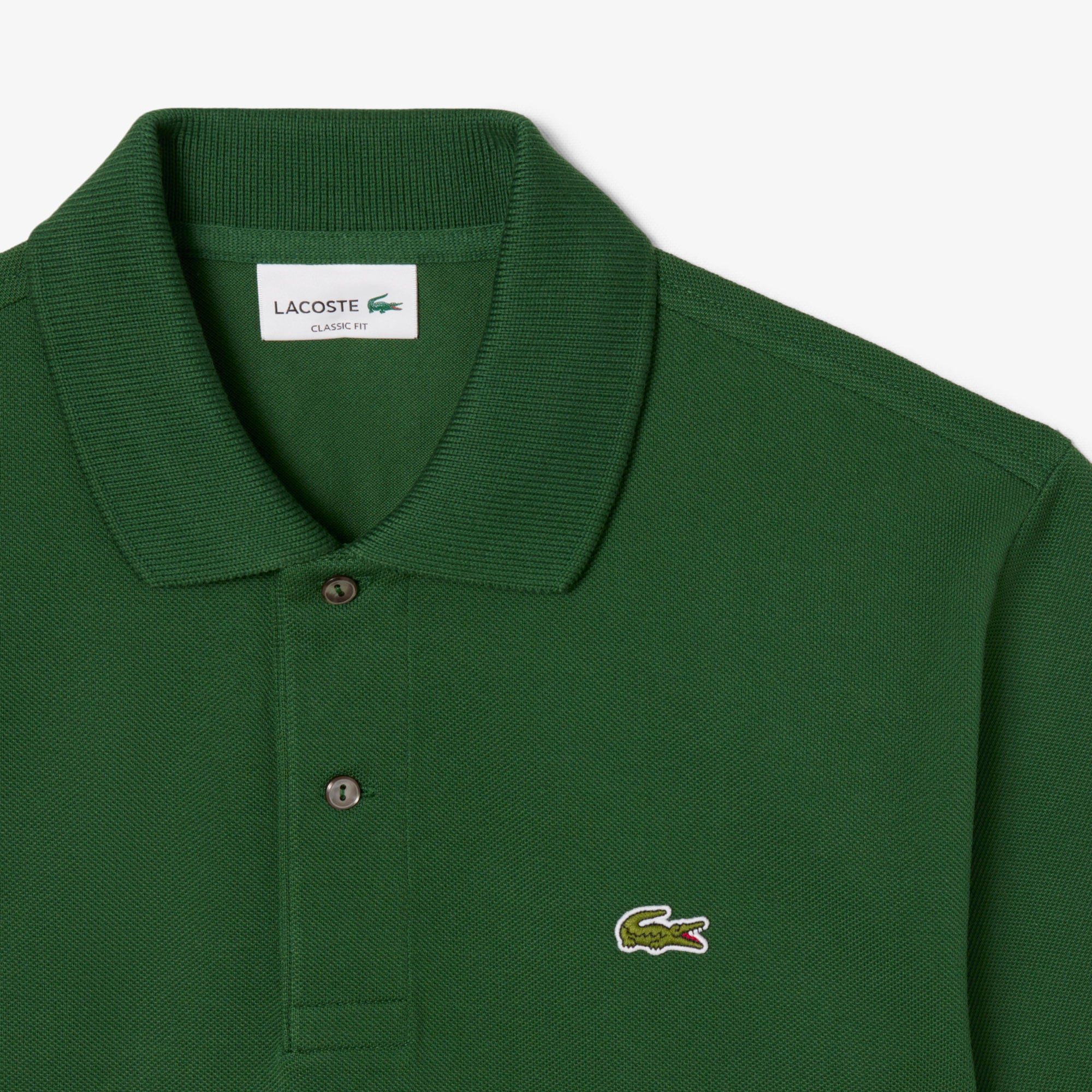 Áo Polo Lacoste Nam L.12.12 Dáng Cổ Điển Chất Liệu Piqué Dày