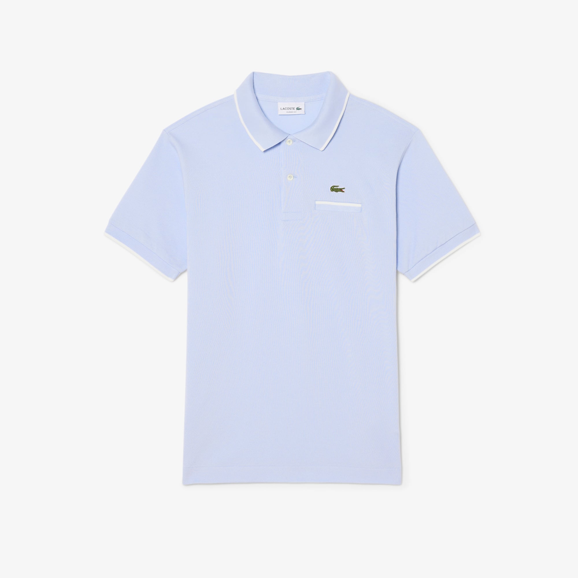 Áo Polo Lacoste Nam L.12.12 Dáng Cổ Điển Có Túi Nổi Bật