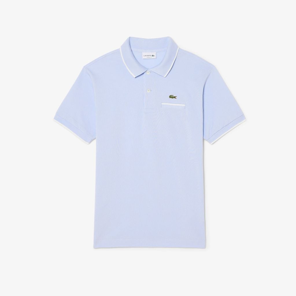 Áo Polo Lacoste Nam L.12.12 Dáng Cổ Điển Có Túi Nổi Bật