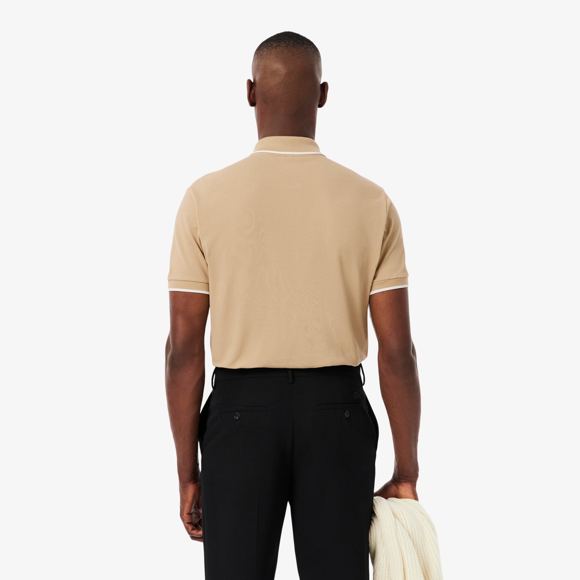 Áo Polo Lacoste Nam L.12.12 Dáng Cổ Điển Có Túi Nổi Bật