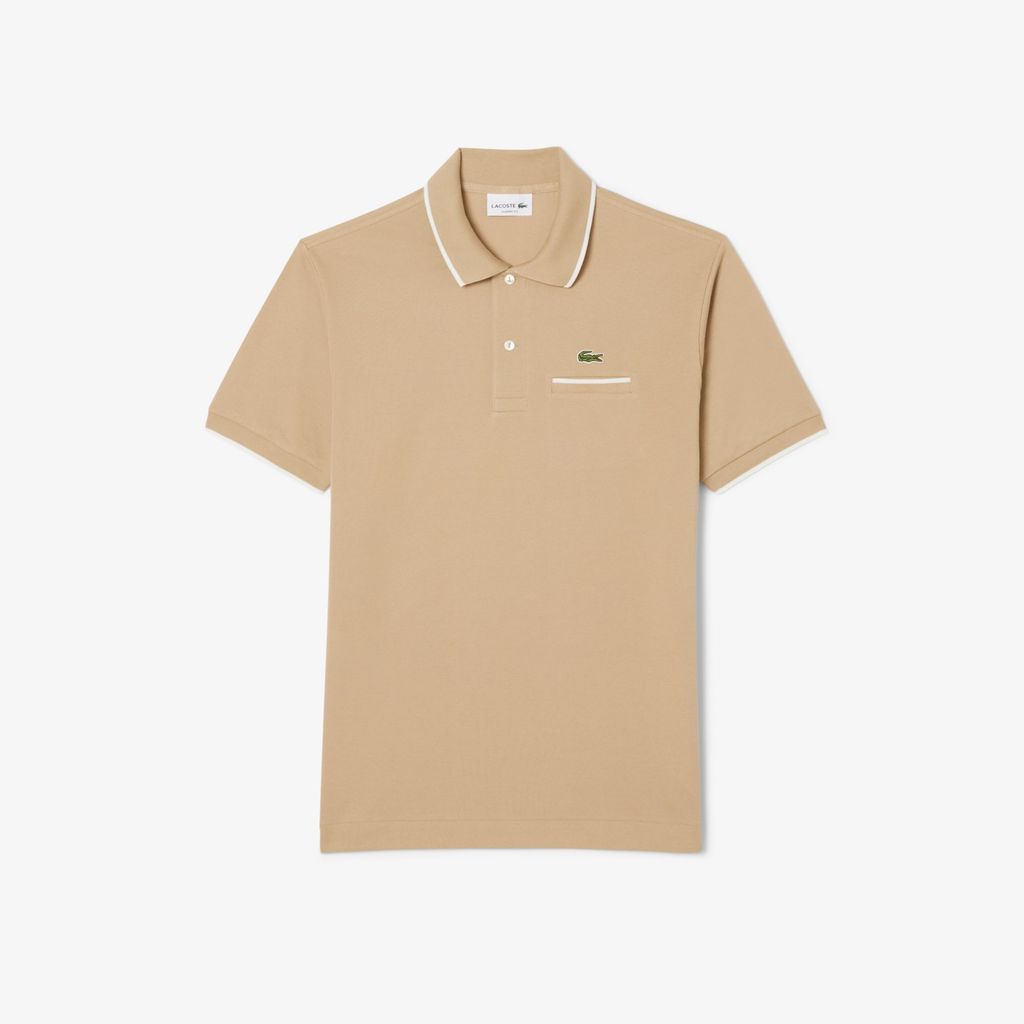 Áo Polo Lacoste Nam L.12.12 Dáng Cổ Điển Có Túi Nổi Bật