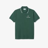 Áo Polo Lacoste Nam L.12.12 Dáng Cổ Điển Có Túi Nổi Bật