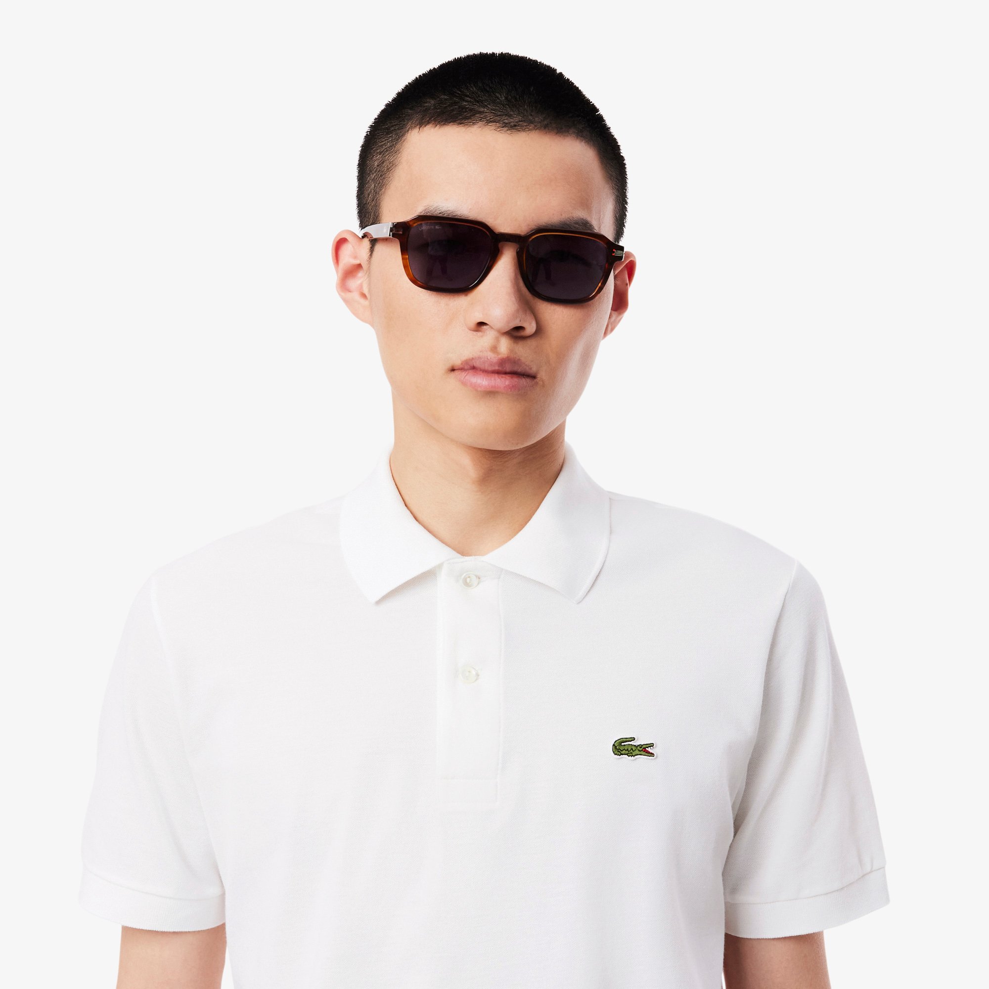 Áo Polo Lacoste Nam L.12.12 Light Piqué Dáng Cổ Điển