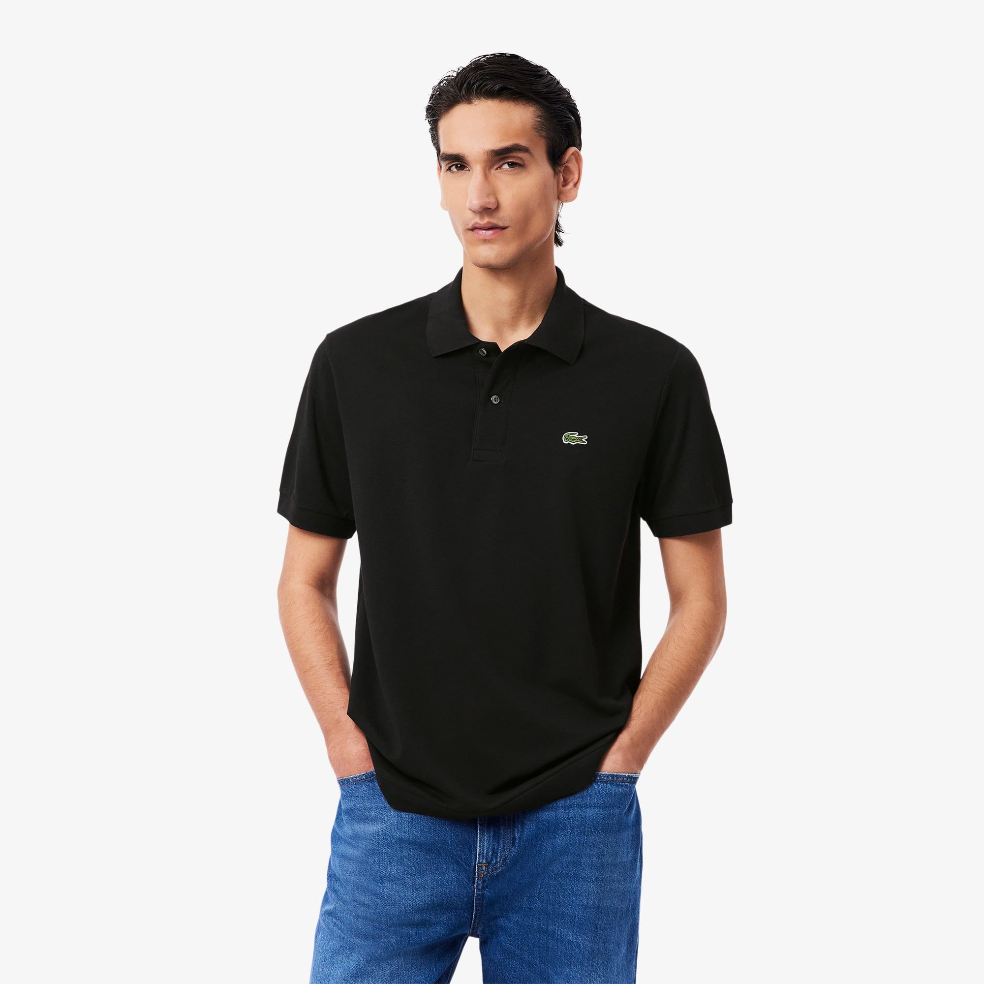 Áo Polo Lacoste Nam L.12.12 Light Piqué Dáng Cổ Điển