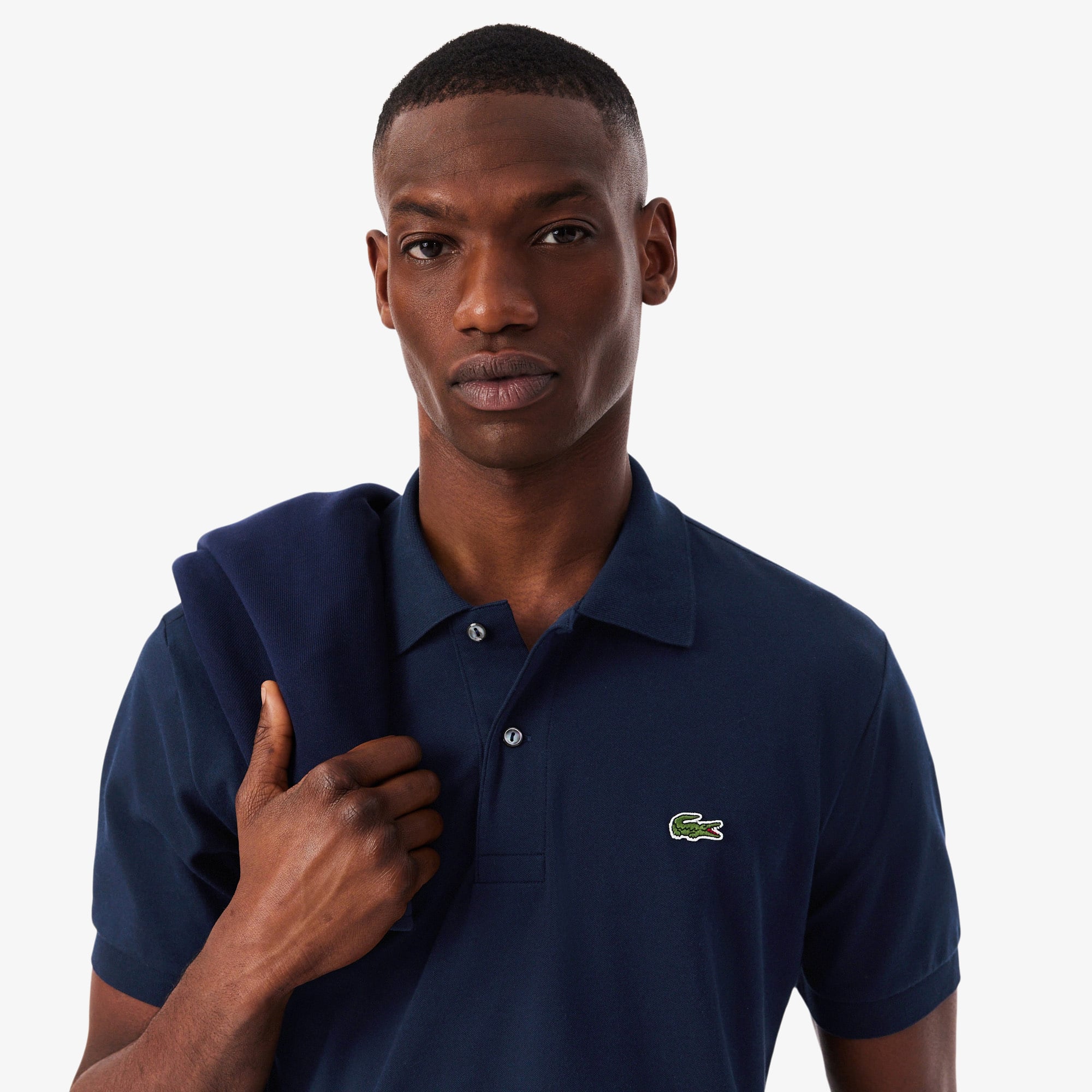 Áo Polo Lacoste Nam L.12.12 Light Piqué Dáng Cổ Điển