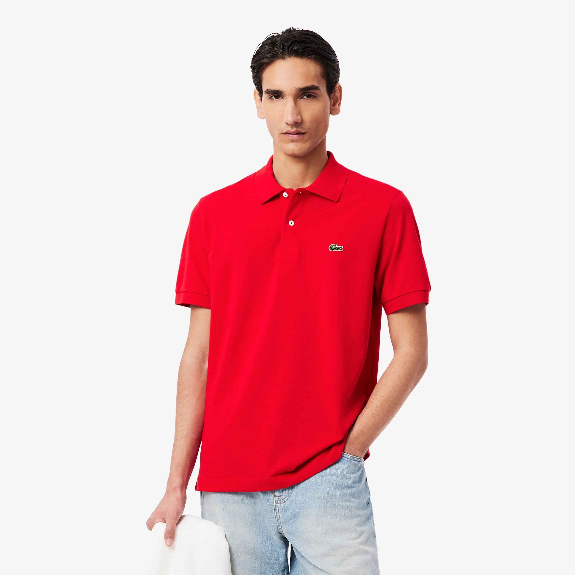 Áo Polo Lacoste Nam L.12.12 Light Piqué Dáng Cổ Điển