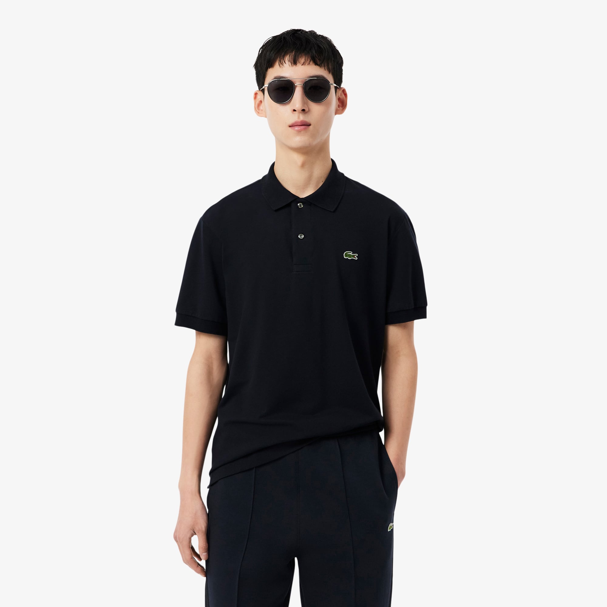 Áo Polo Lacoste Nam L.12.12 Dáng Cổ Điển Chất Liệu Piqué Nhẹ