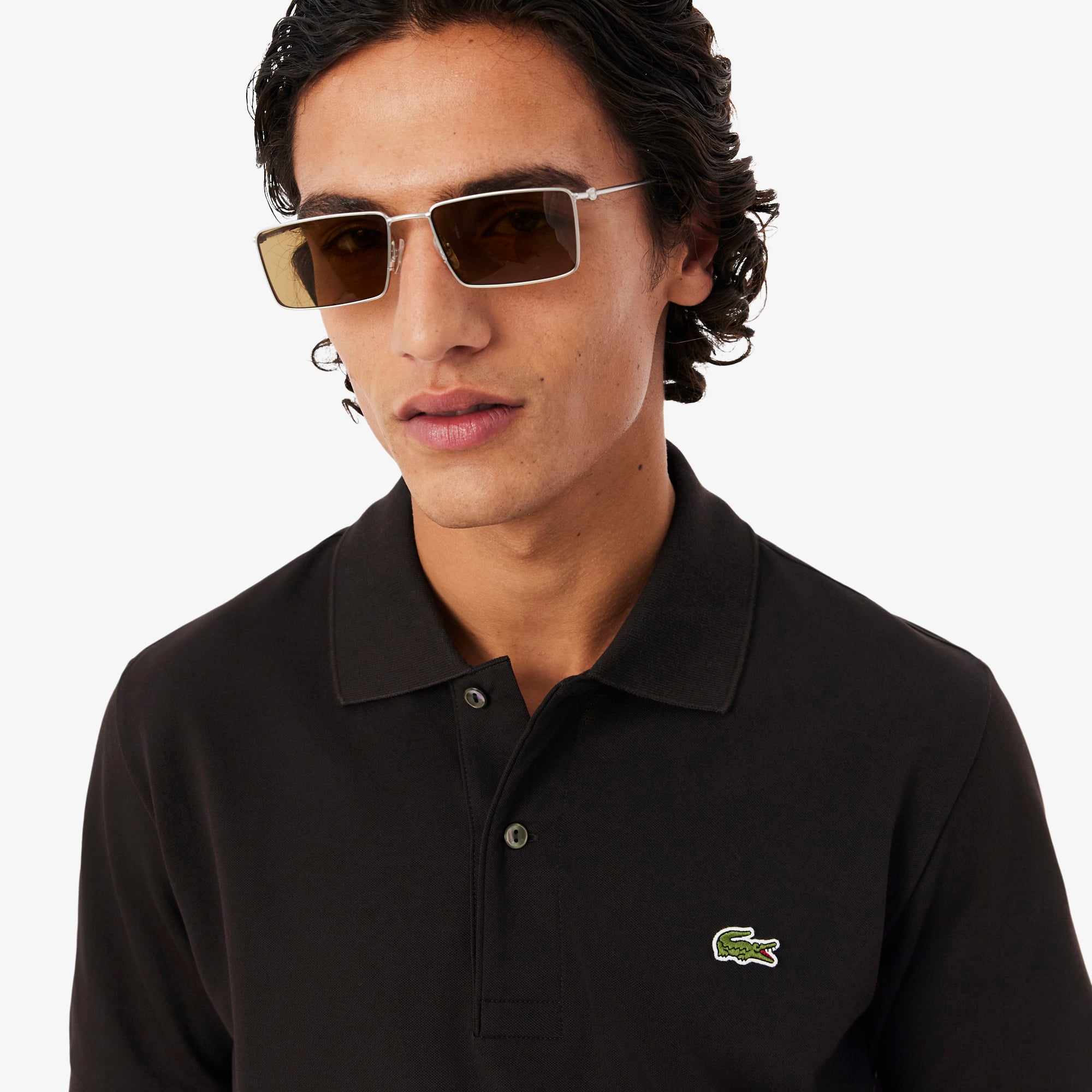 Áo Polo Lacoste Nam L.12.12 Dáng Cổ Điển Chất Liệu Piqué Nhẹ