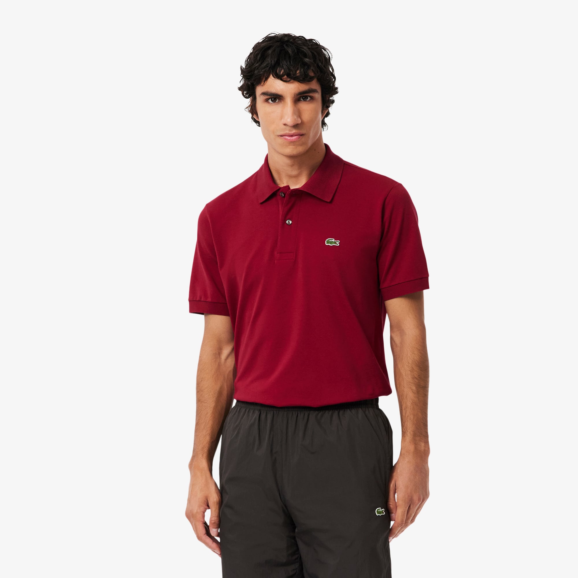 Áo Polo Lacoste Nam L.12.12 Light Piqué Dáng Cổ Điển
