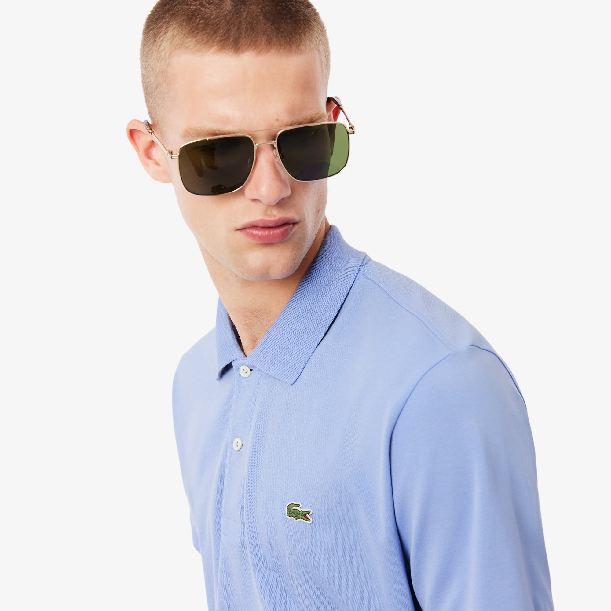 Áo Polo Lacoste Nam L.12.12 Light Piqué Dáng Cổ Điển