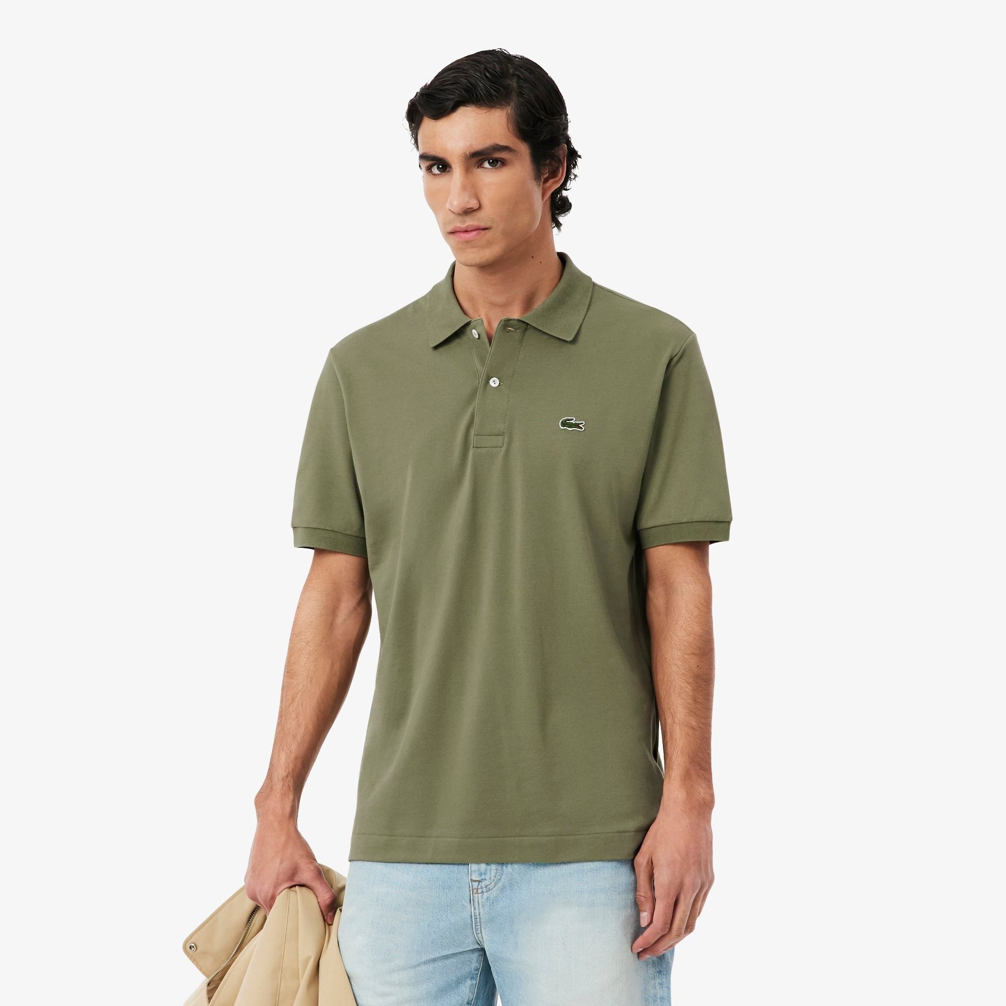 Áo Polo Lacoste Nam L.12.12 Light Piqué Dáng Cổ Điển
