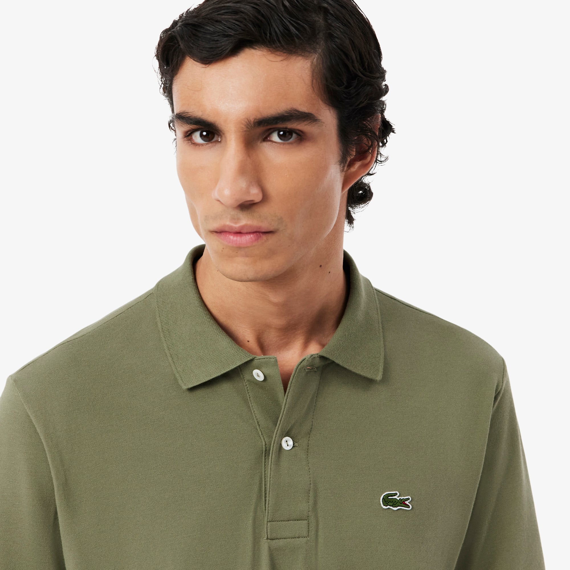 Áo Polo Lacoste Nam L.12.12 Light Piqué Dáng Cổ Điển