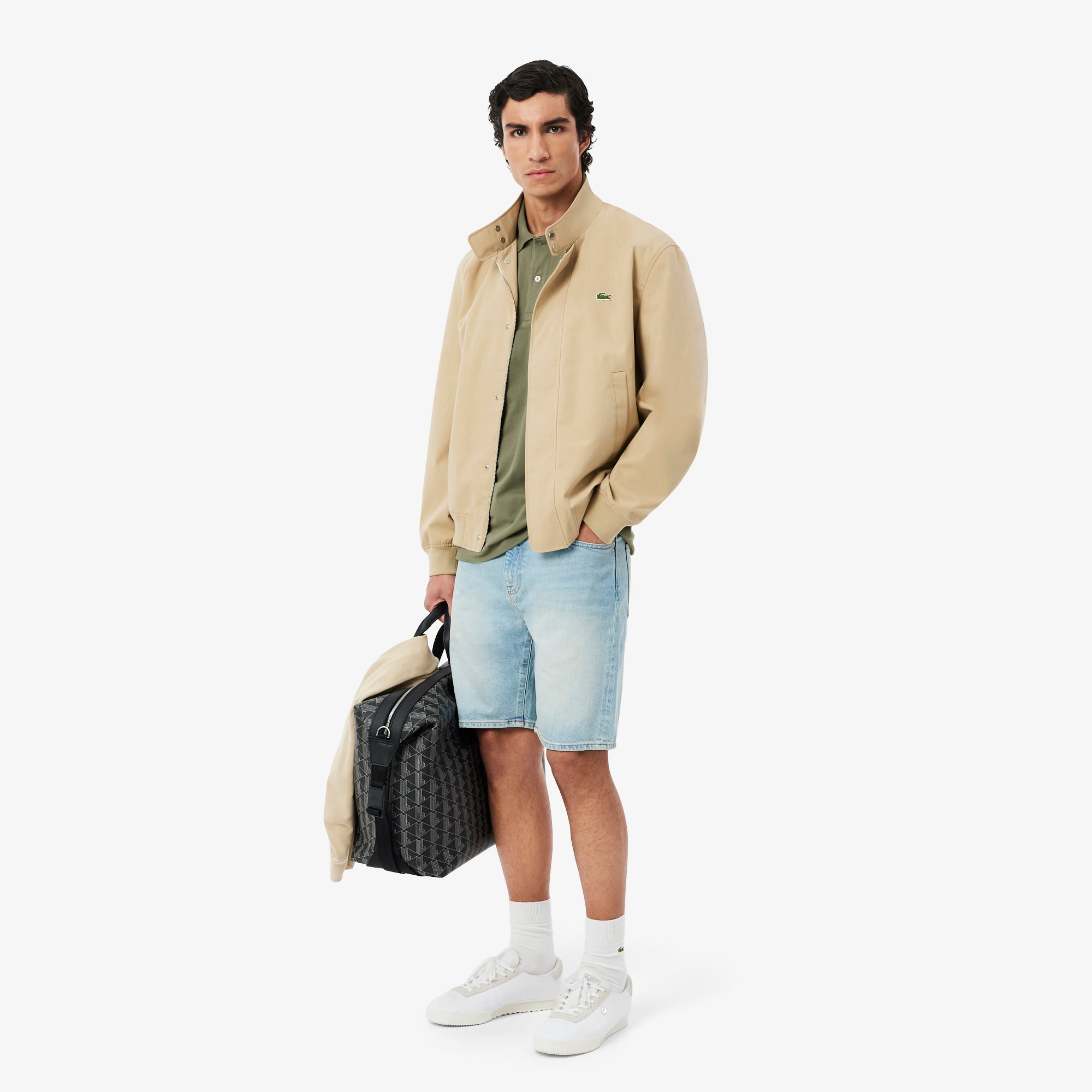 Áo Polo Lacoste Nam L.12.12 Light Piqué Dáng Cổ Điển