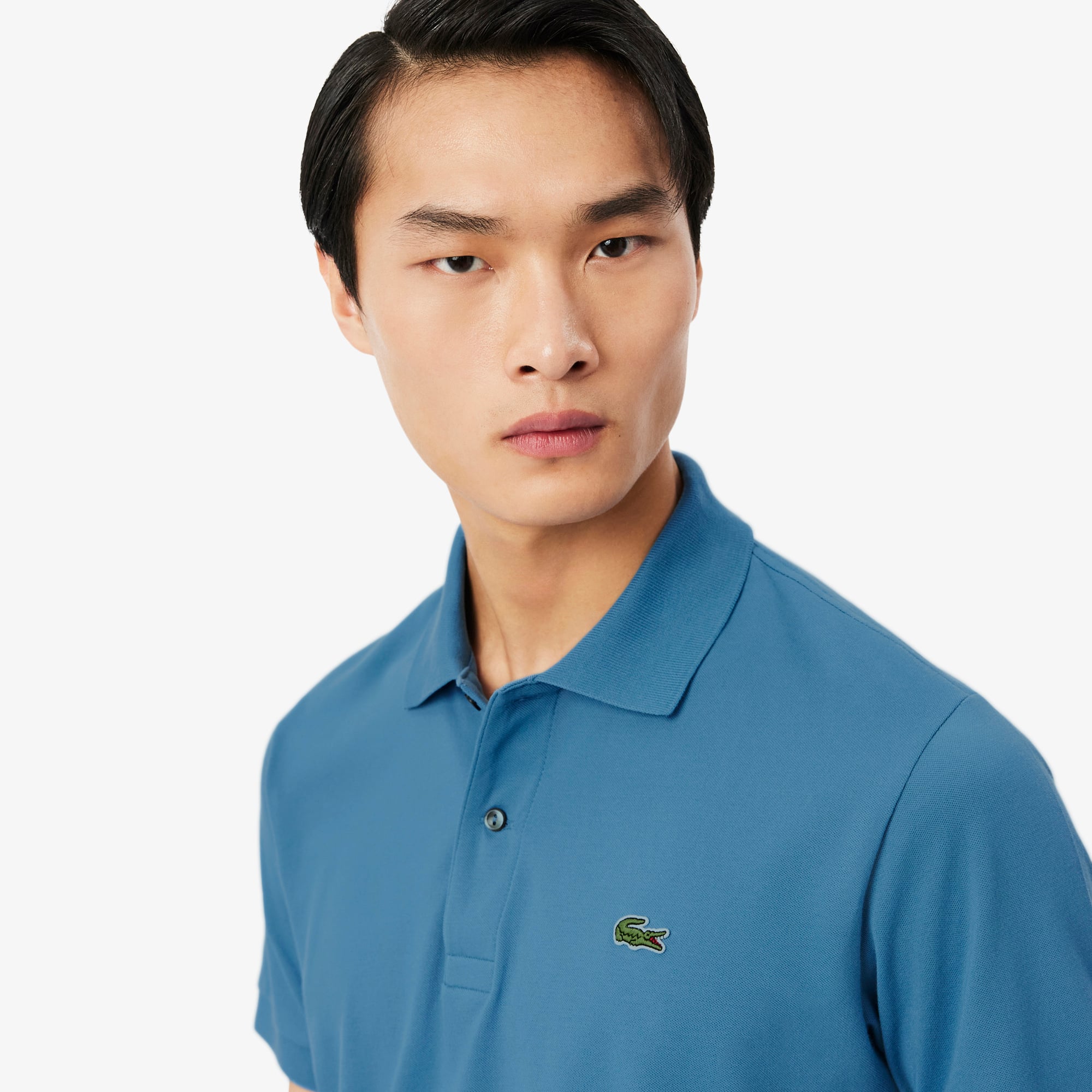 Áo Polo Lacoste Nam L.12.12 Dáng Cổ Điển Chất Liệu Piqué Nhẹ