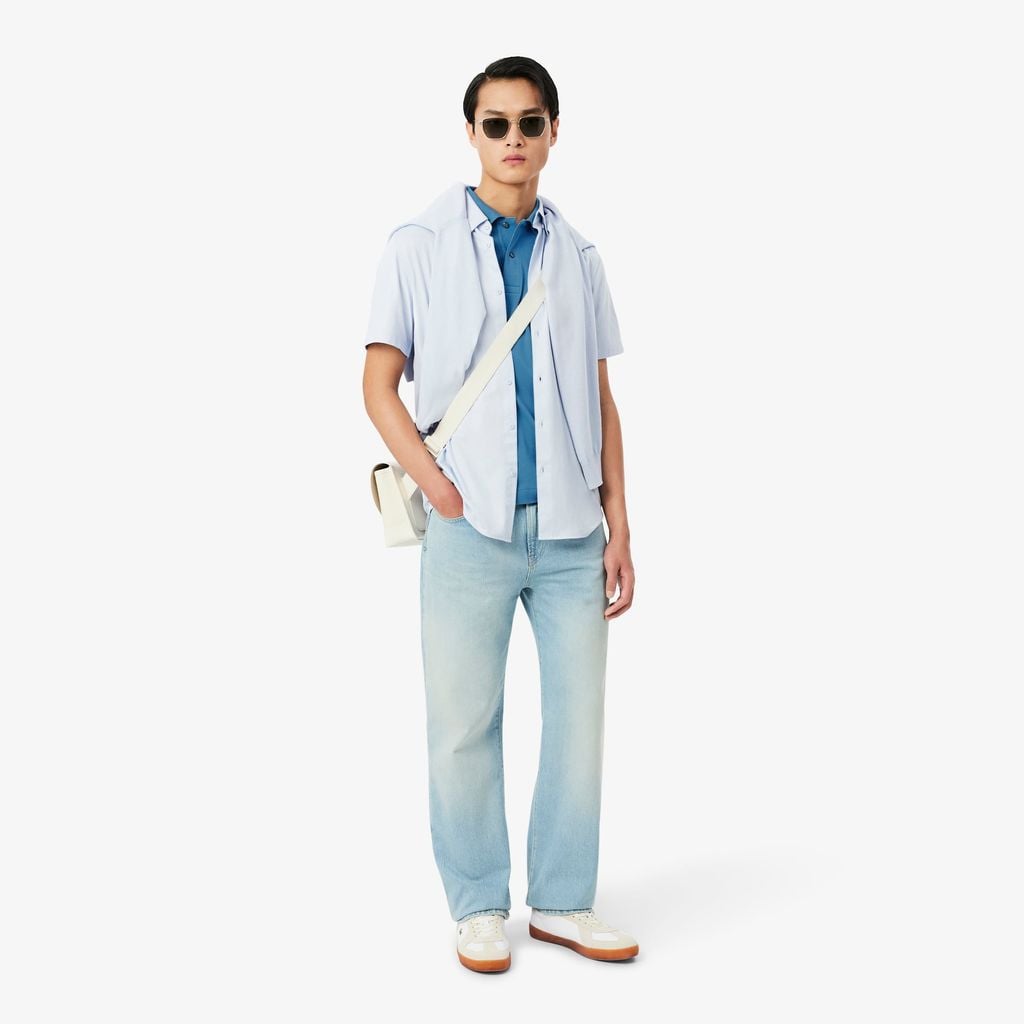 Áo Polo Lacoste Nam L.12.12 Dáng Cổ Điển Chất Liệu Piqué Nhẹ