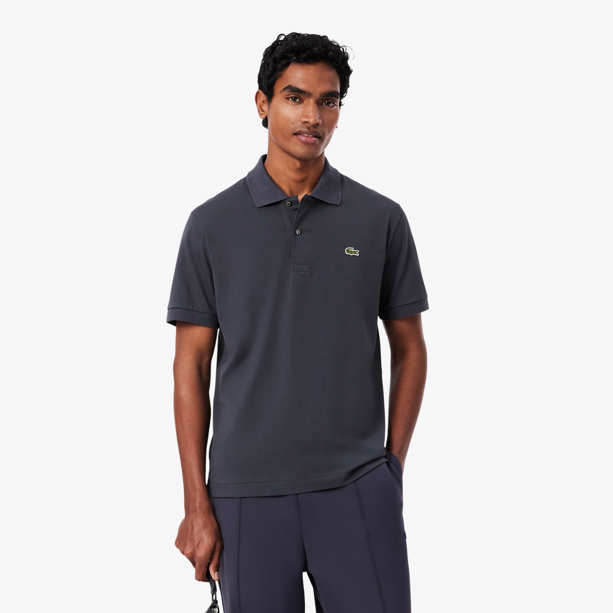 Áo Polo Lacoste Nam L.12.12 Dáng Cổ Điển Chất Liệu Piqué Nhẹ