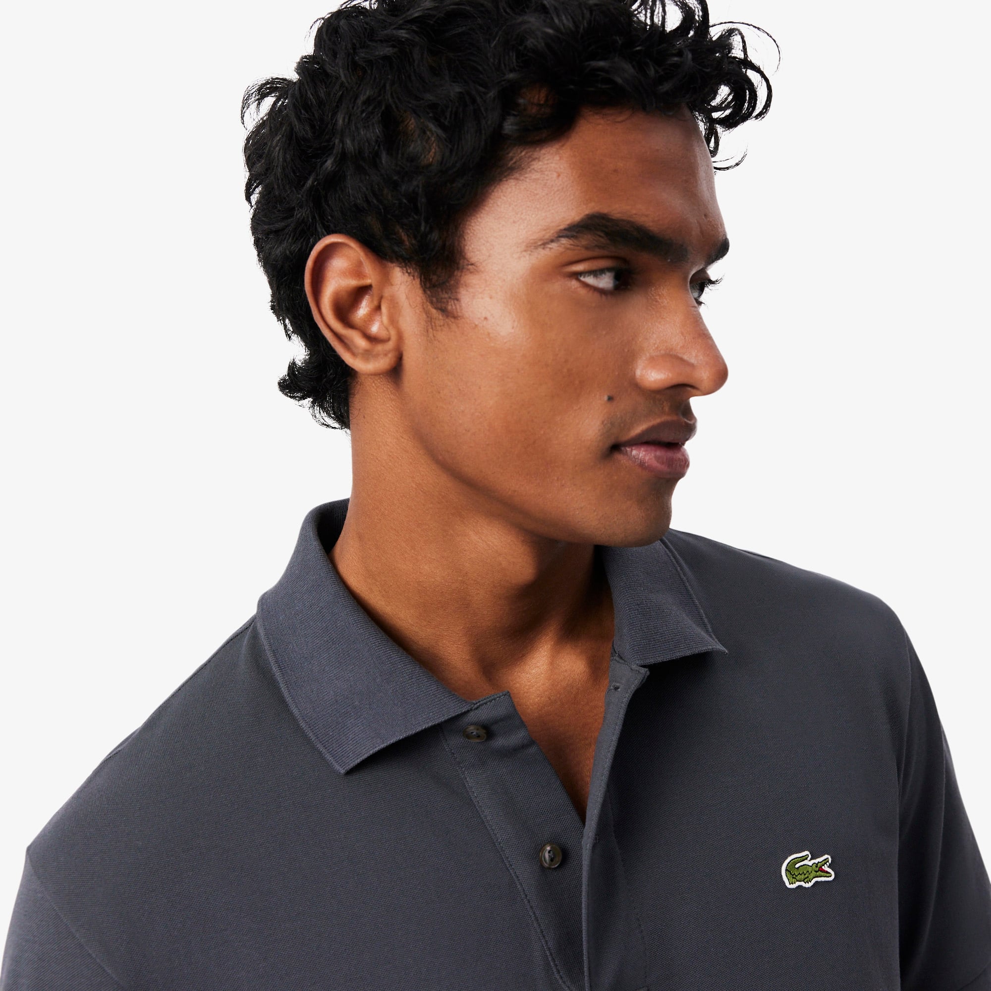 Áo Polo Lacoste Nam L.12.12 Dáng Cổ Điển Chất Liệu Piqué Nhẹ