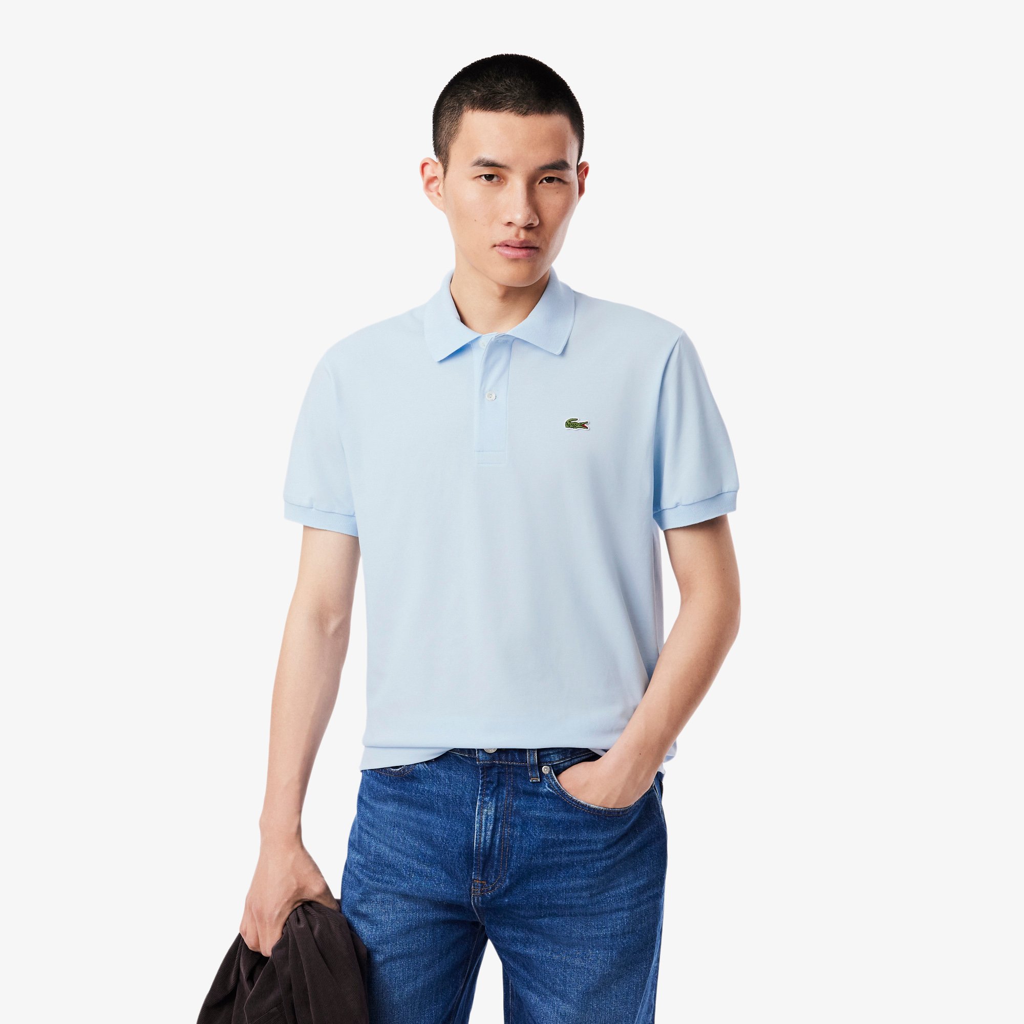 Áo Polo Lacoste Nam L.12.12 Light Piqué Dáng Cổ Điển