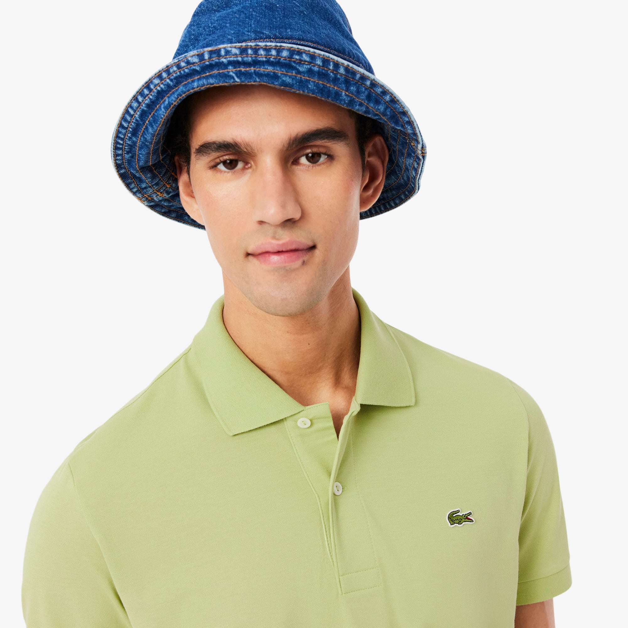 Áo Polo Lacoste Nam L.12.12 Dáng Cổ Điển Chất Liệu Piqué Nhẹ