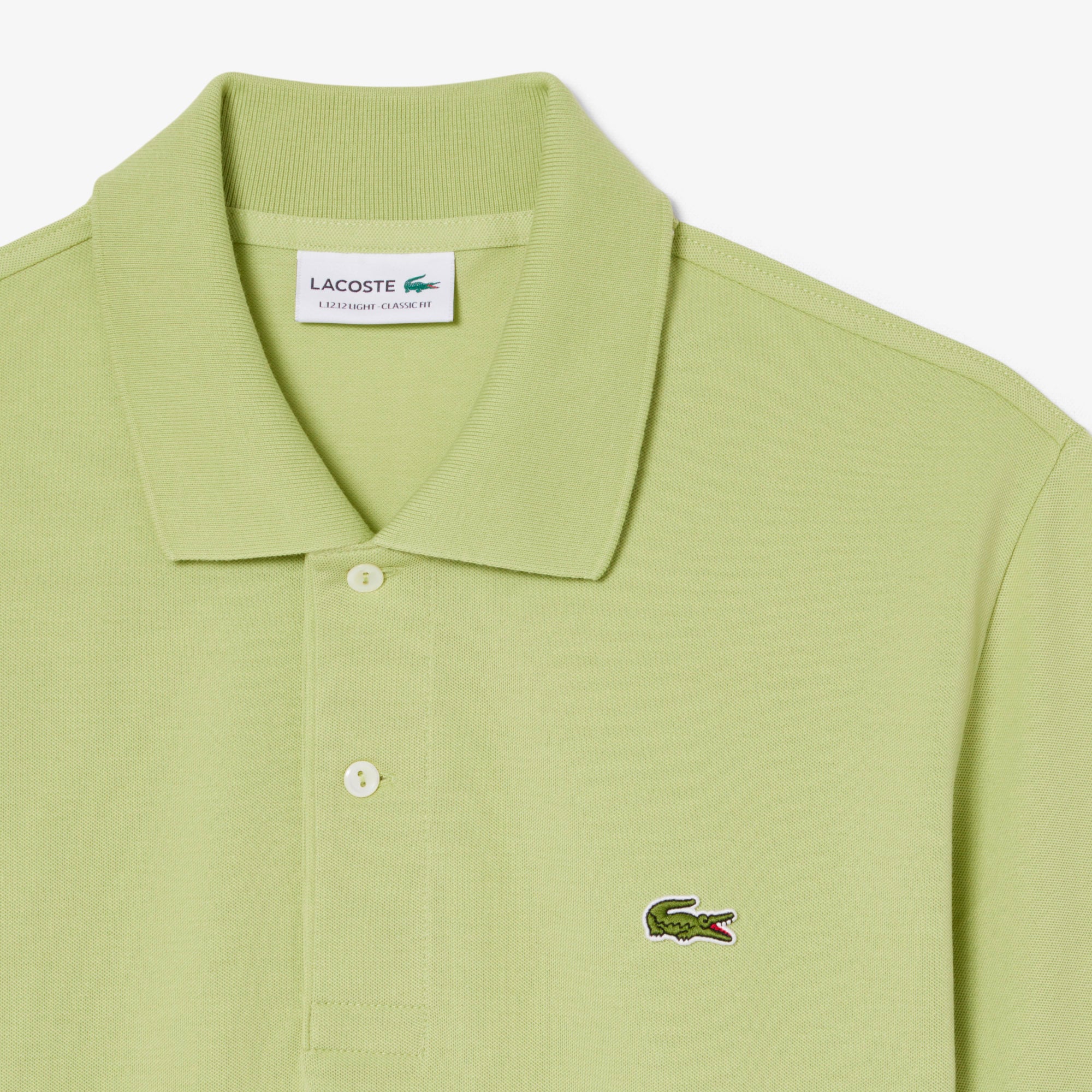 Áo Polo Lacoste Nam L.12.12 Dáng Cổ Điển Chất Liệu Piqué Nhẹ