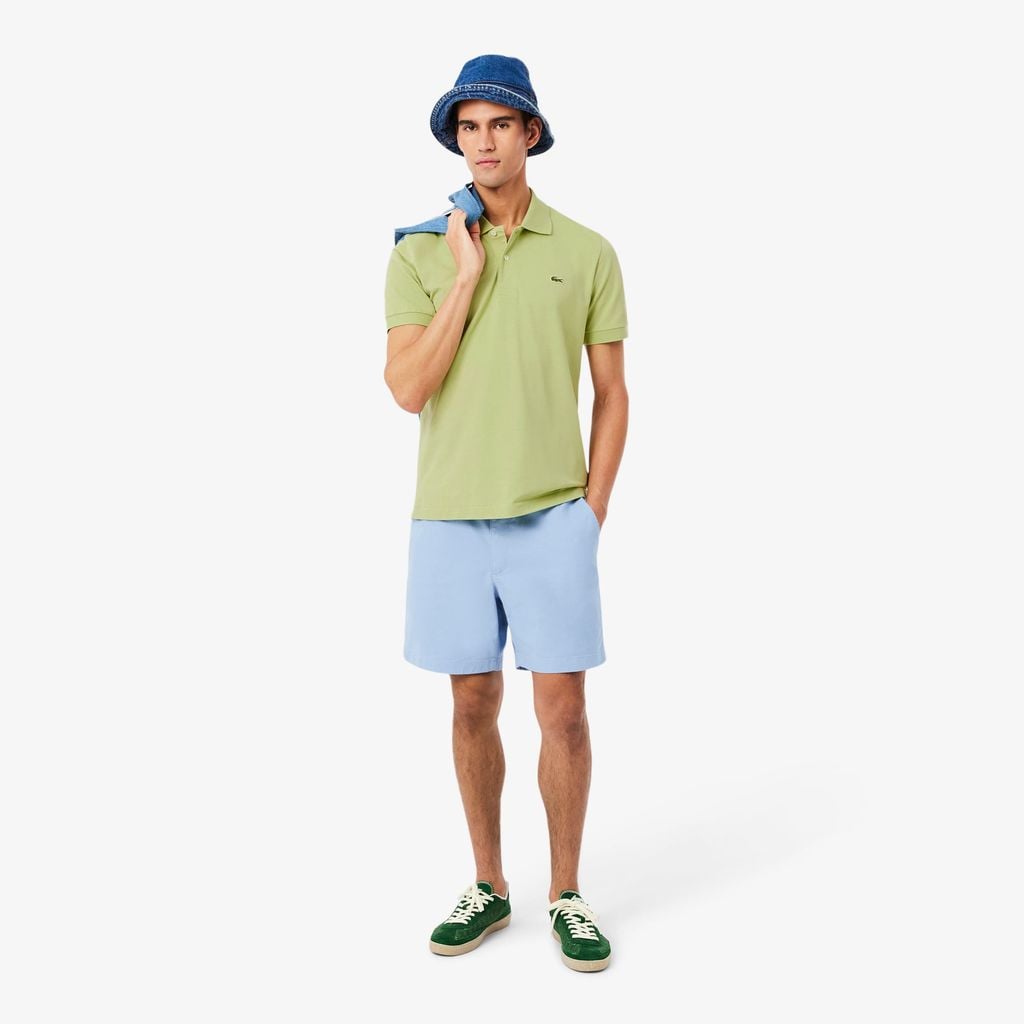 Áo Polo Lacoste Nam L.12.12 Dáng Cổ Điển Chất Liệu Piqué Nhẹ