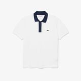 Áo Polo Lacoste Nam L.12.12 Dáng Cổ Điển Có Cổ Phối Màu