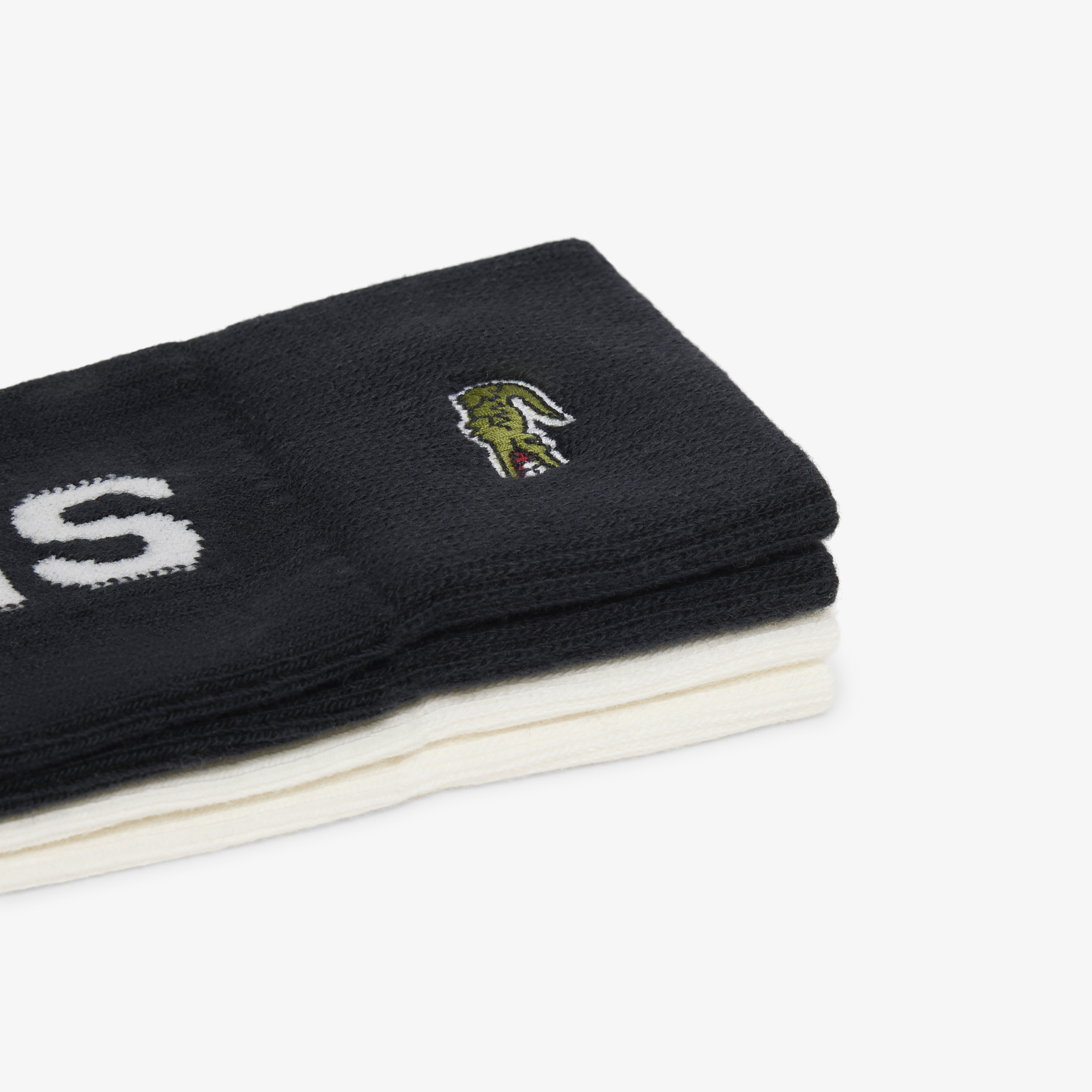 Bộ 2 Đôi Tất Lacoste Unisex Bo Gân