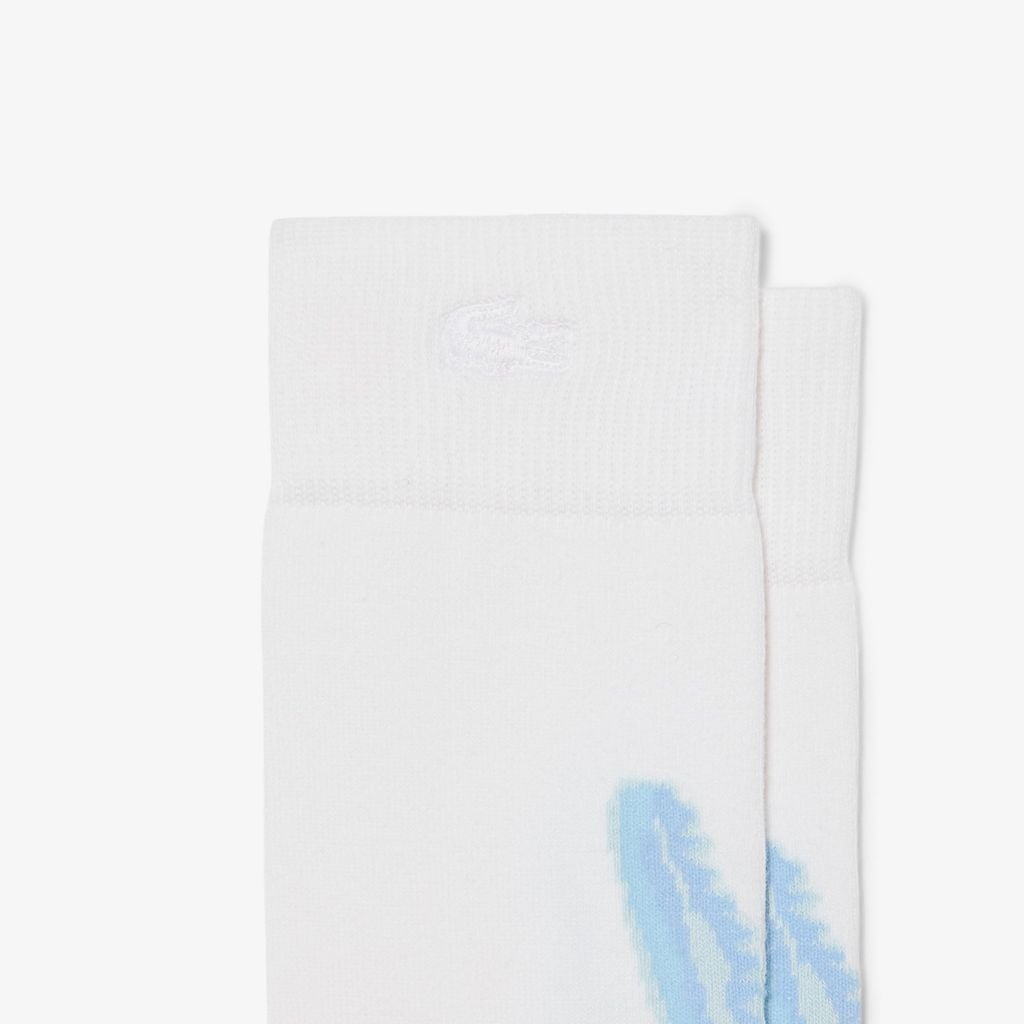 Tất Lacoste Unisex Dệt Nổi Điểm Nhấn Hình Cá Sấu