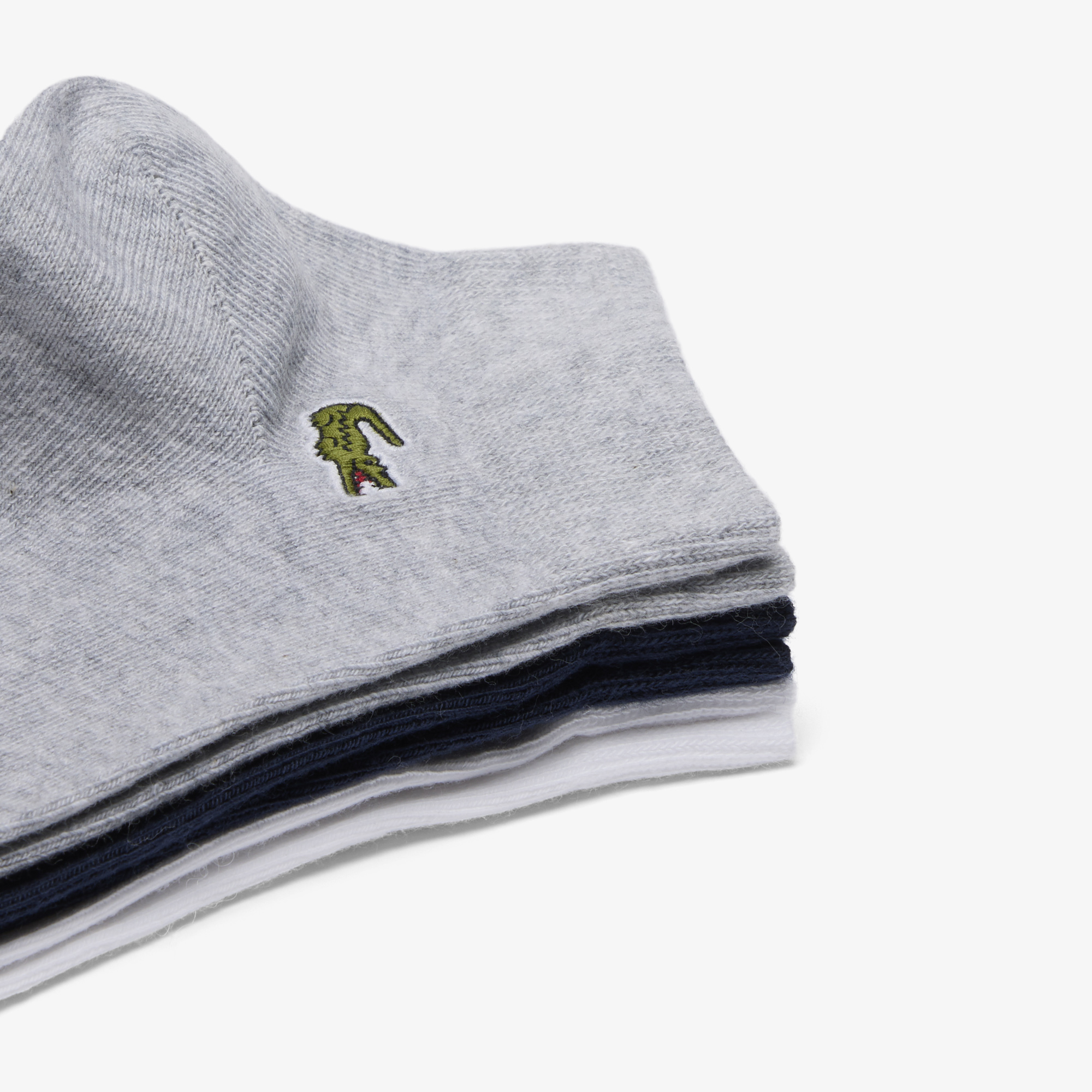 Bộ 3 Đôi Tất Lacoste Unisex Cổ Thấp