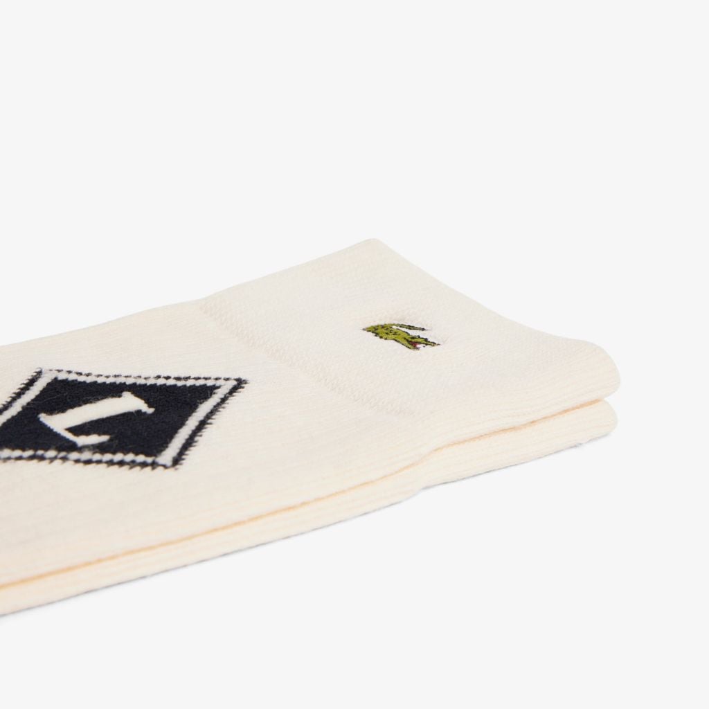 Tất Lacoste Unisex Dệt Kim Gân
