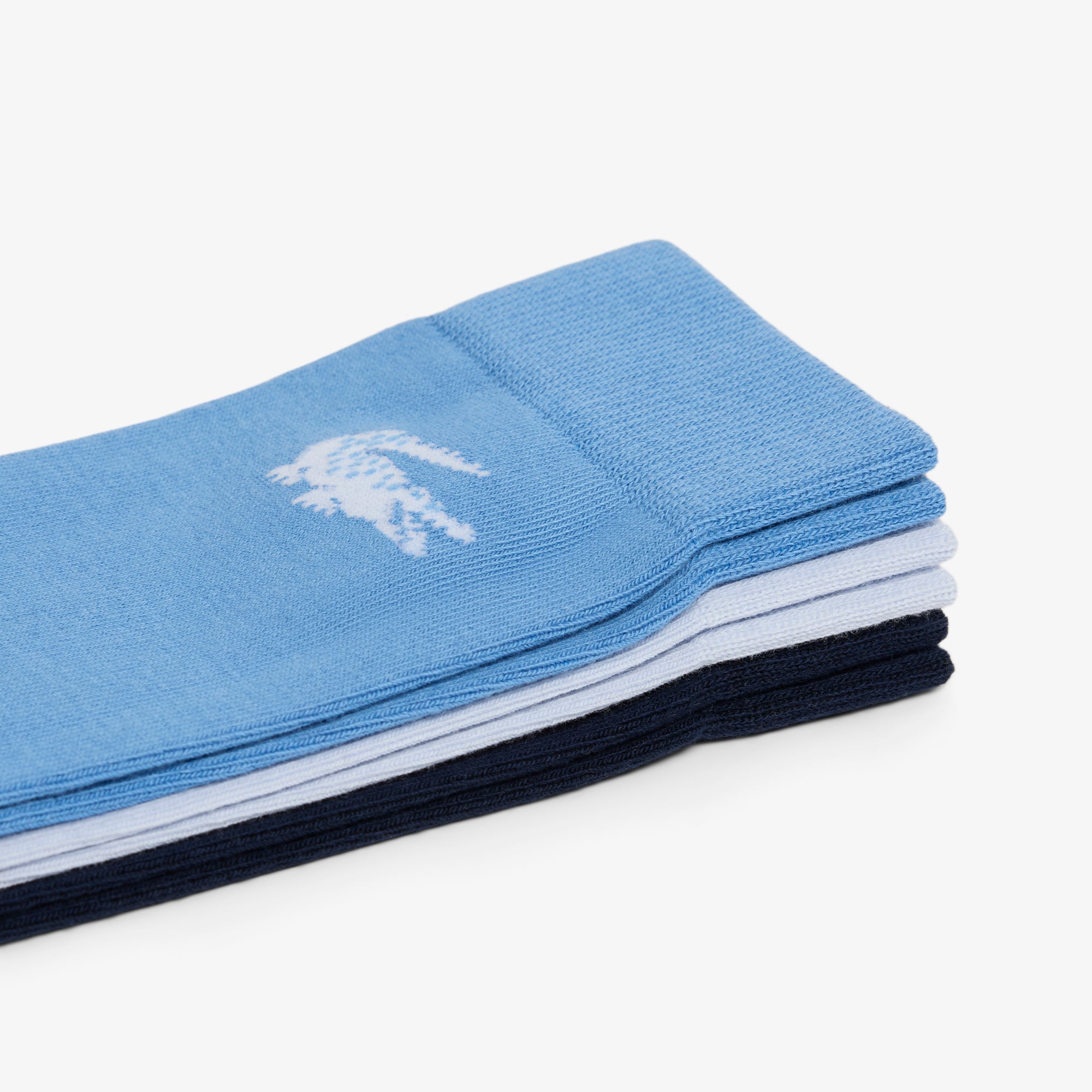 Bộ 3 Đôi Tất Lacoste Unisex Chất Liệu Cotton