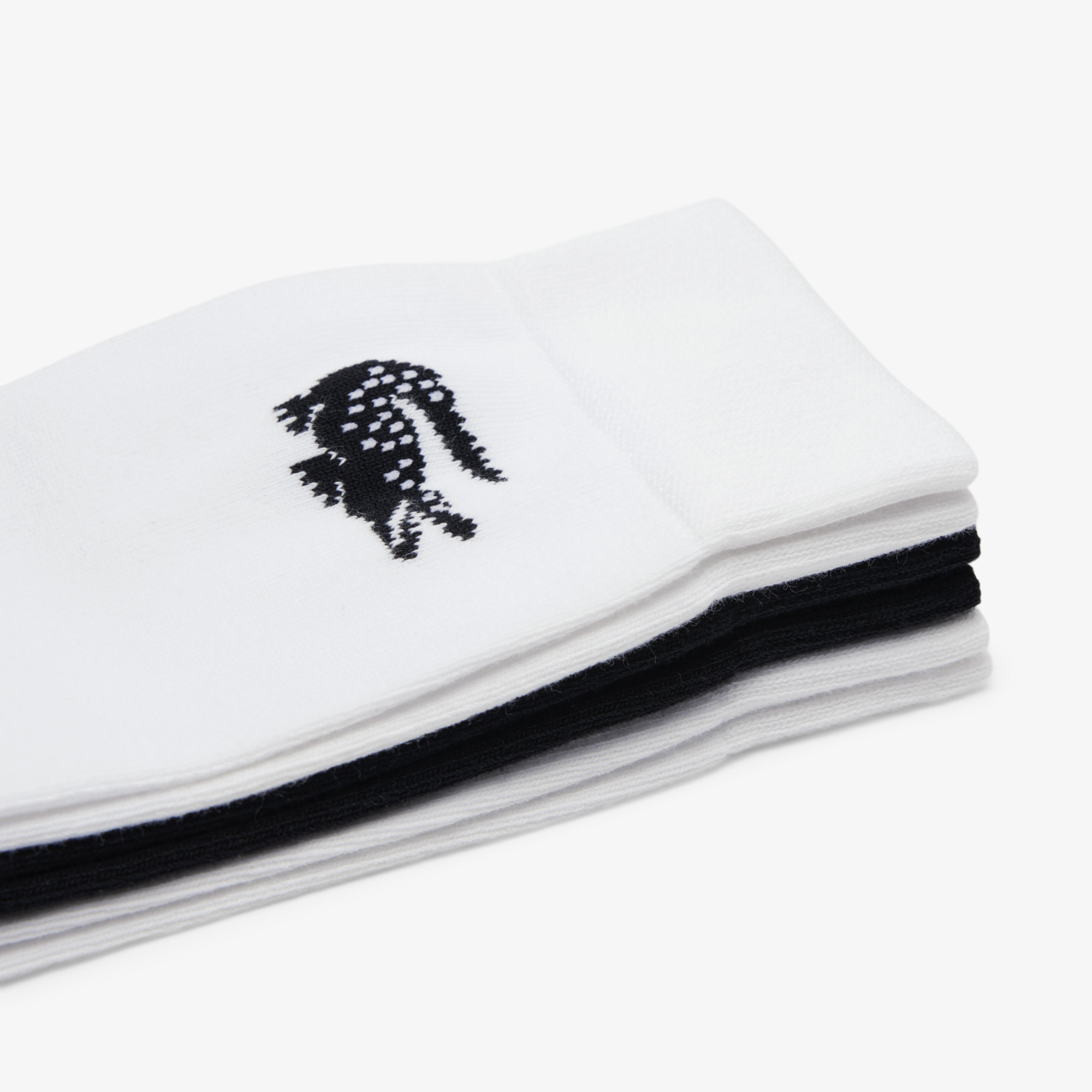 Bộ 3 Đôi Tất Lacoste Unisex Chất Liệu Cotton