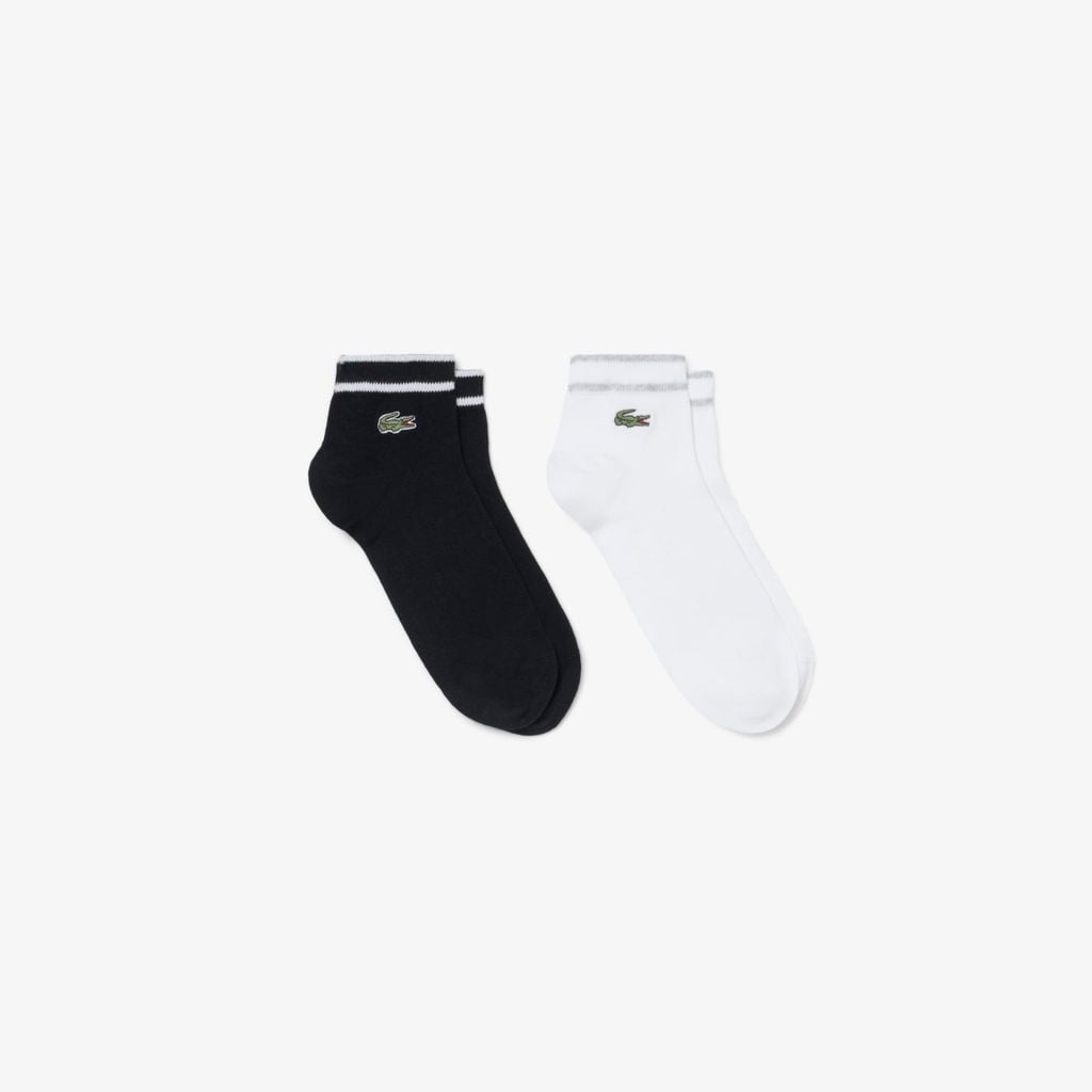 Bộ 2 Đôi Tất Lacoste Unisex Sọc