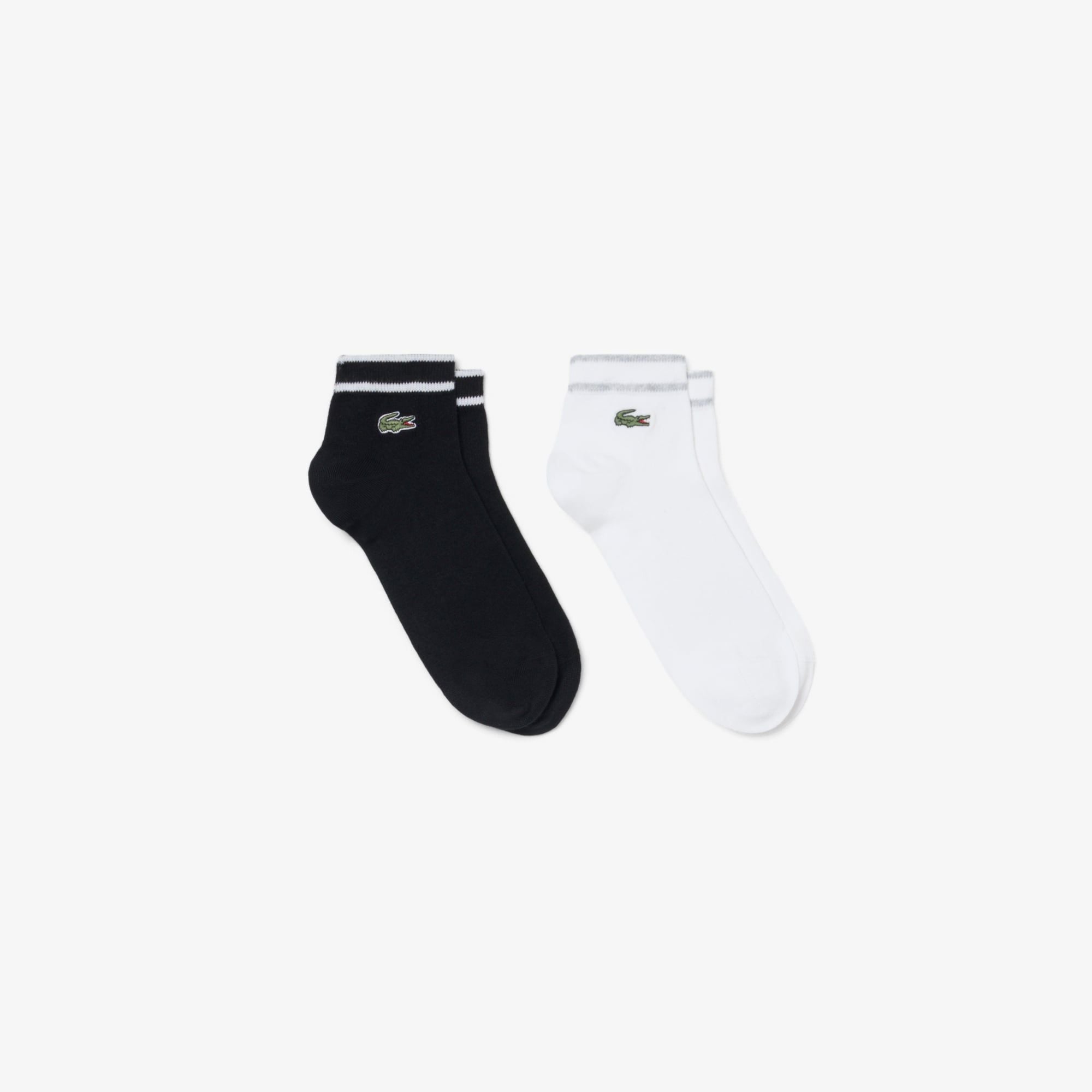 Bộ 2 Đôi Tất Lacoste Unisex Sọc