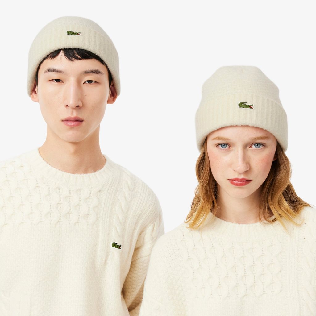 Mũ Len Lacoste Unisex Có Gân