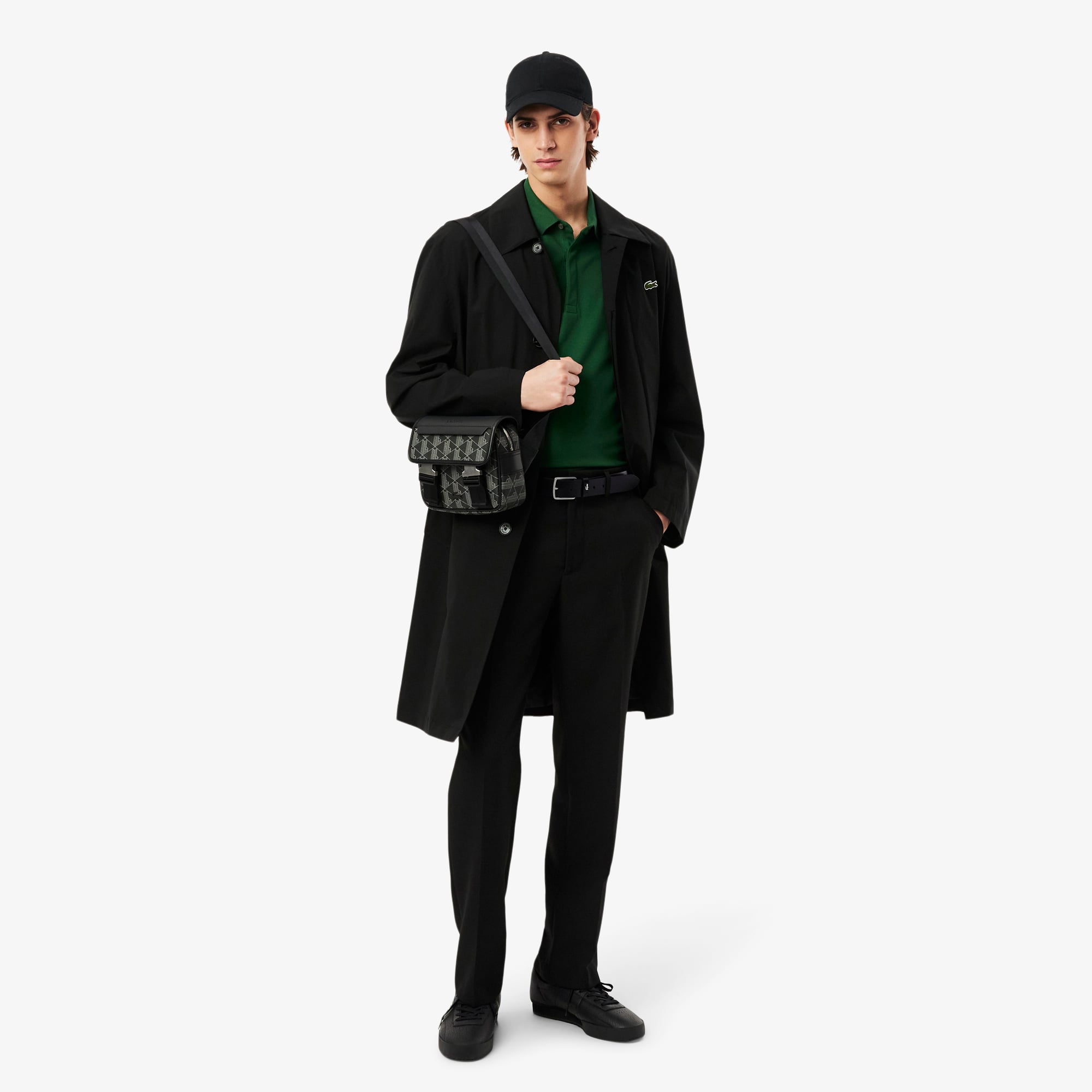 Dây Lưng Lacoste Nam Chất Liệu Da Mịn