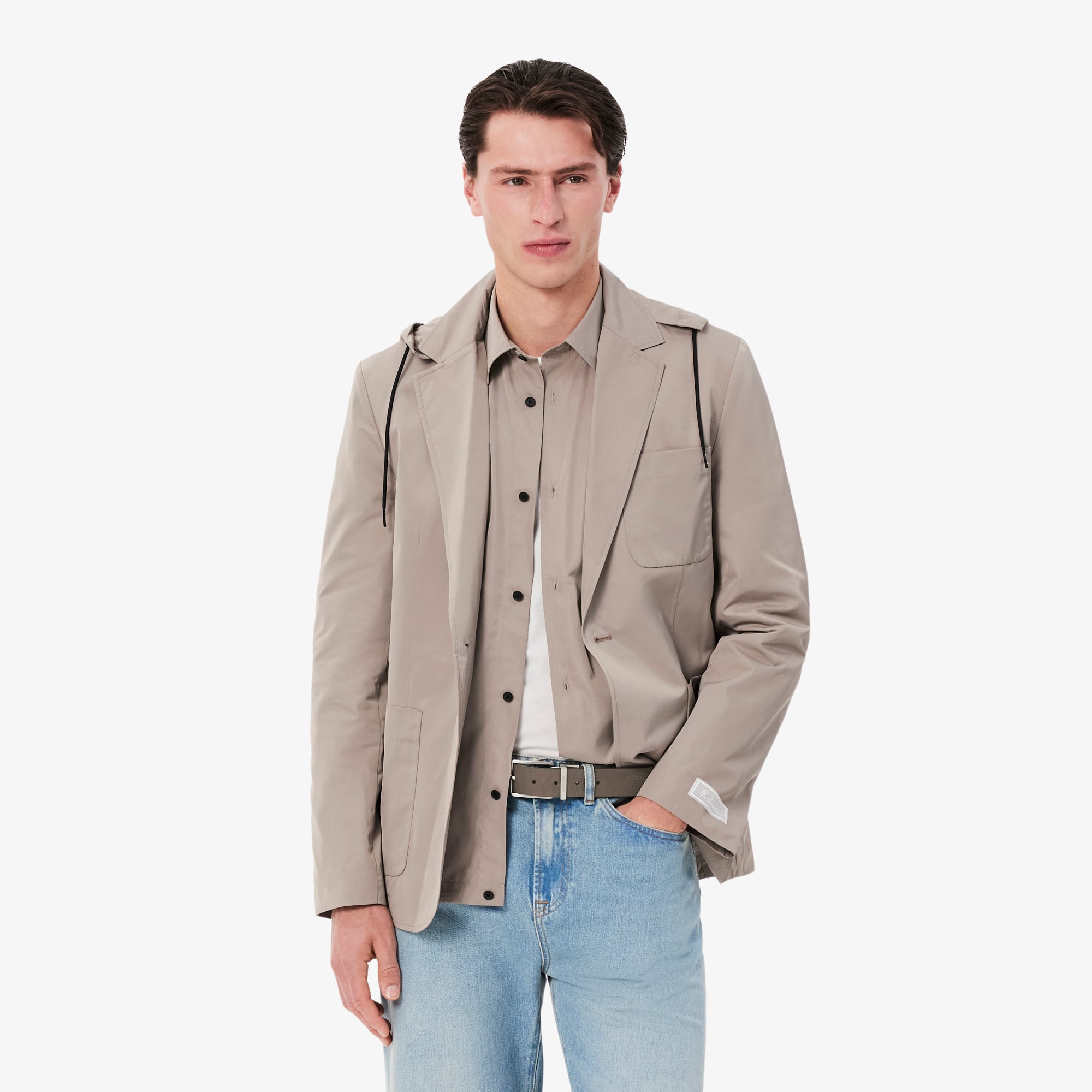 Dây Lưng Lacoste Nam Chantaco Chất Liệu Da Có Thể Sử Dụng Hai Mặt