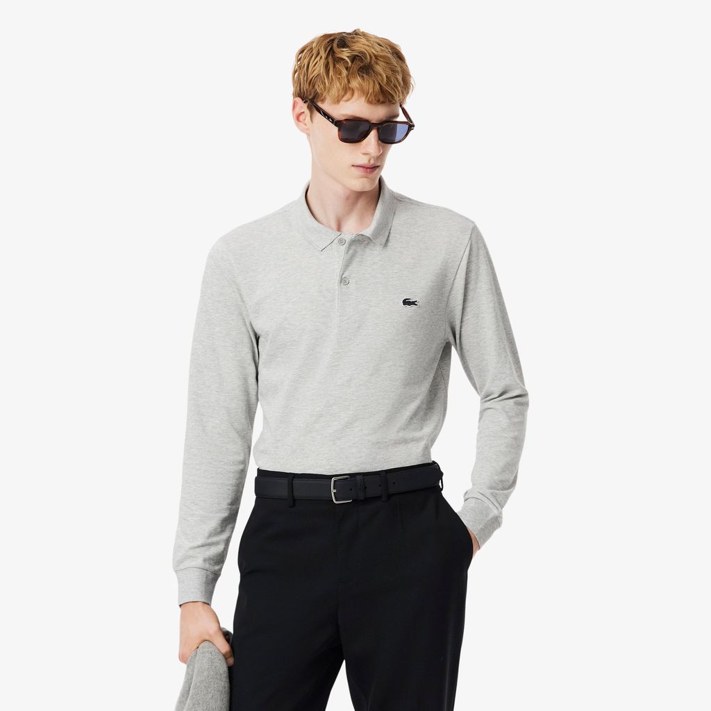 Dây Lưng Lacoste Nam Chất Liệu Da Grain