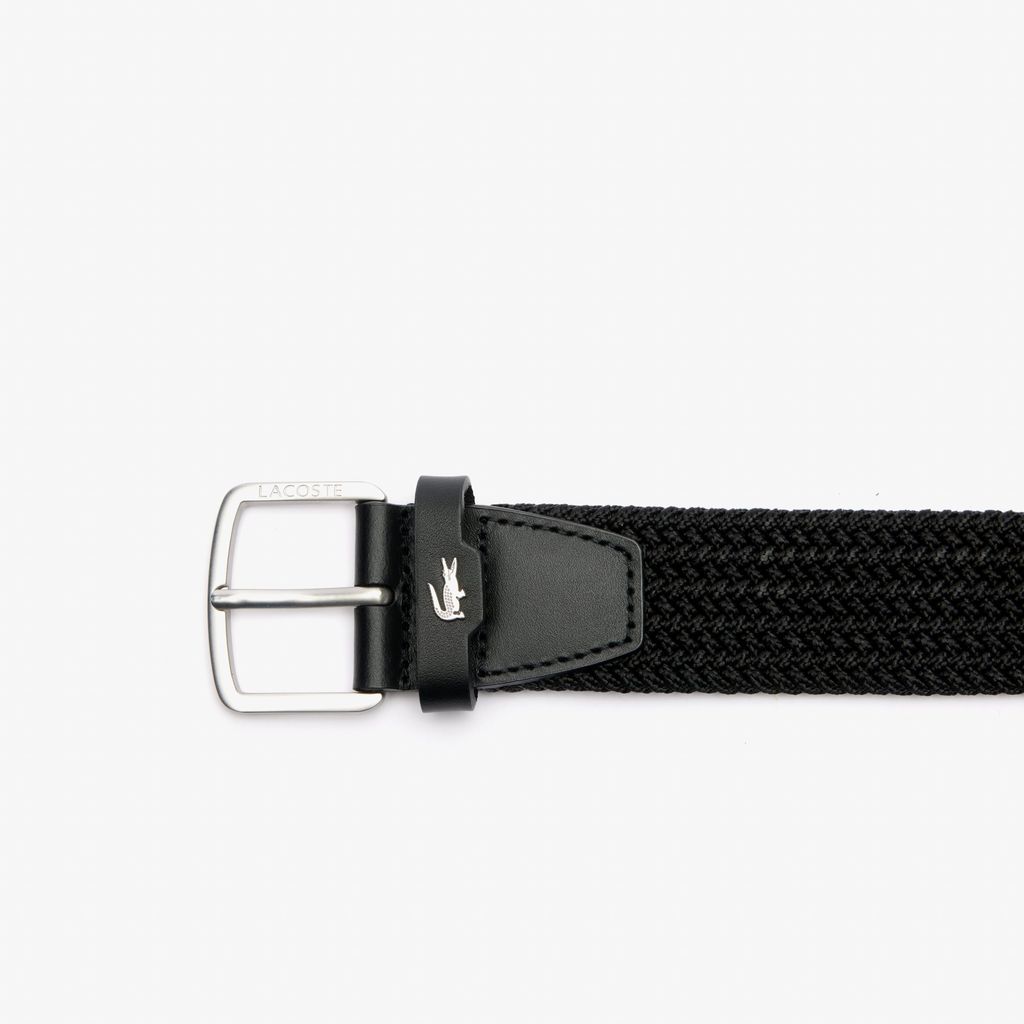 Dây Lưng Lacoste Nam Chất Liệu Canvas Co Giãn