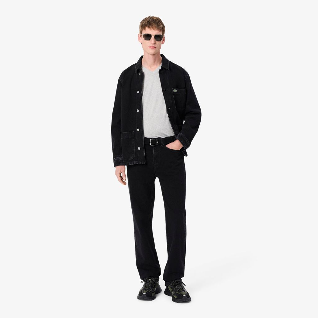Dây Lưng Lacoste Nam Chất Liệu Canvas Co Giãn
