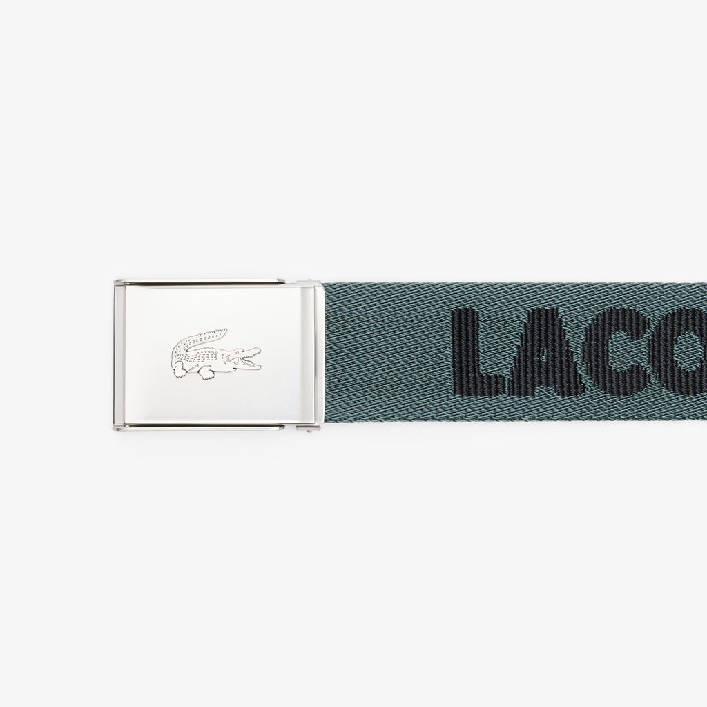 Dây Lưng Lacoste Nam Chất Liệu Jacquard